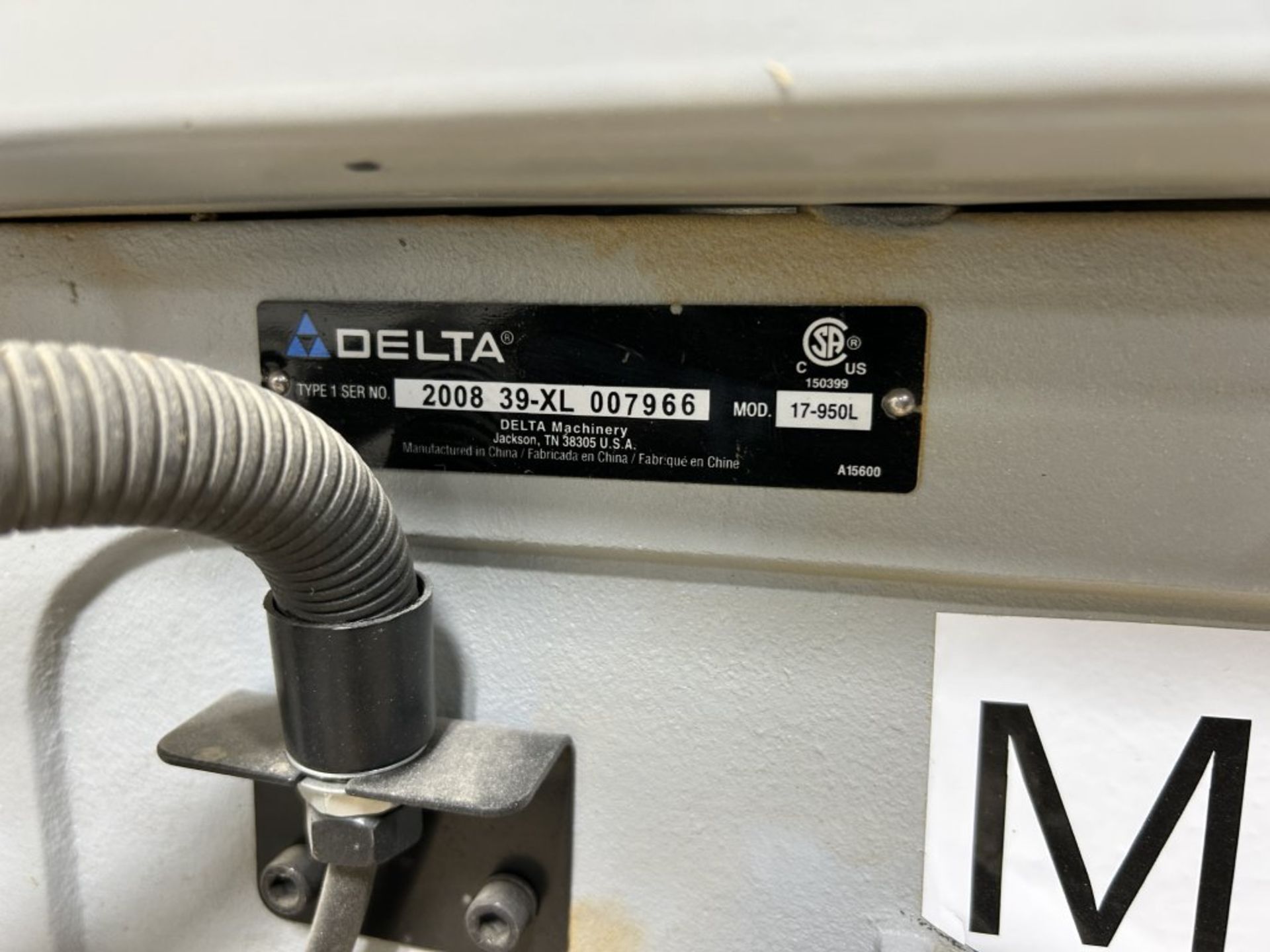 DELTA 17-950L PEDESTAL DRILL PRESS, 220V, S/N: 200839-XL007966 - Image 10 of 10