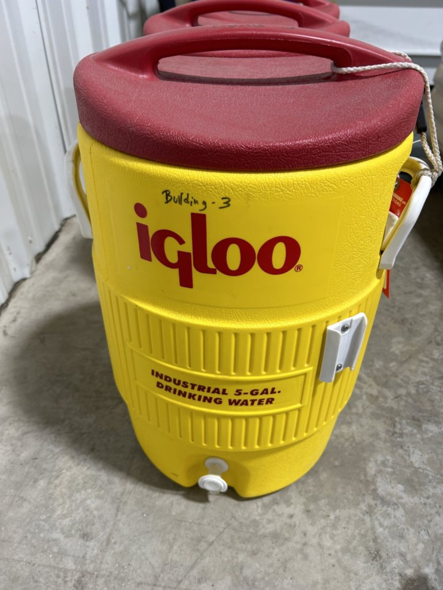 IGLOO 5-GALLON INDUSTRIAL DRINK COOLERS, (3) - Image 2 of 3