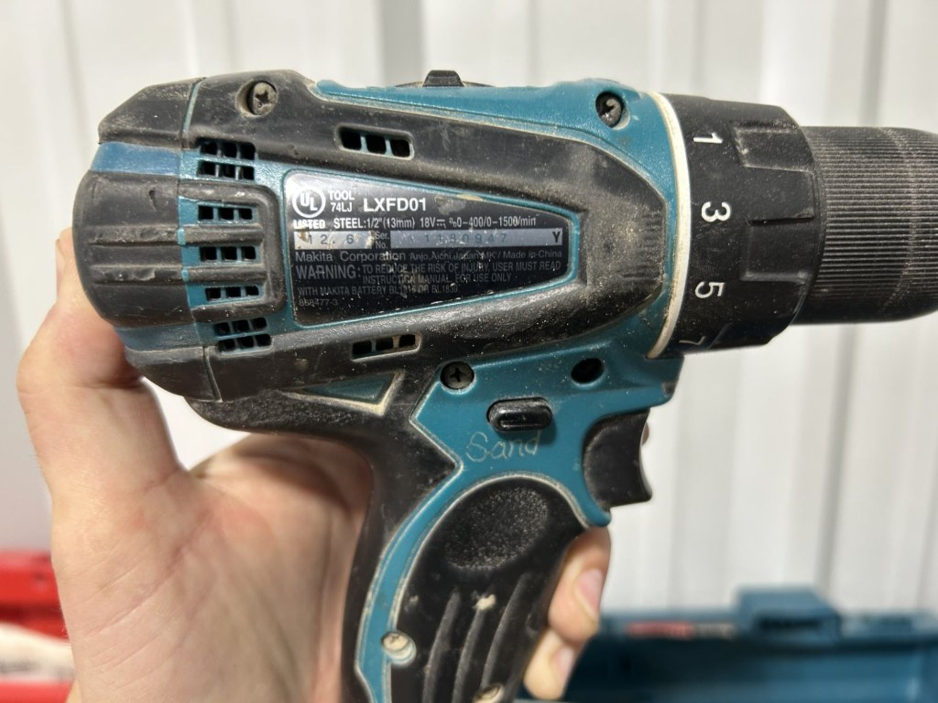 MAKITA LXFD01 18V 2.0AH 1/2'' CORDLESS DRILL WITH CHARGER & CASE - Image 3 of 3