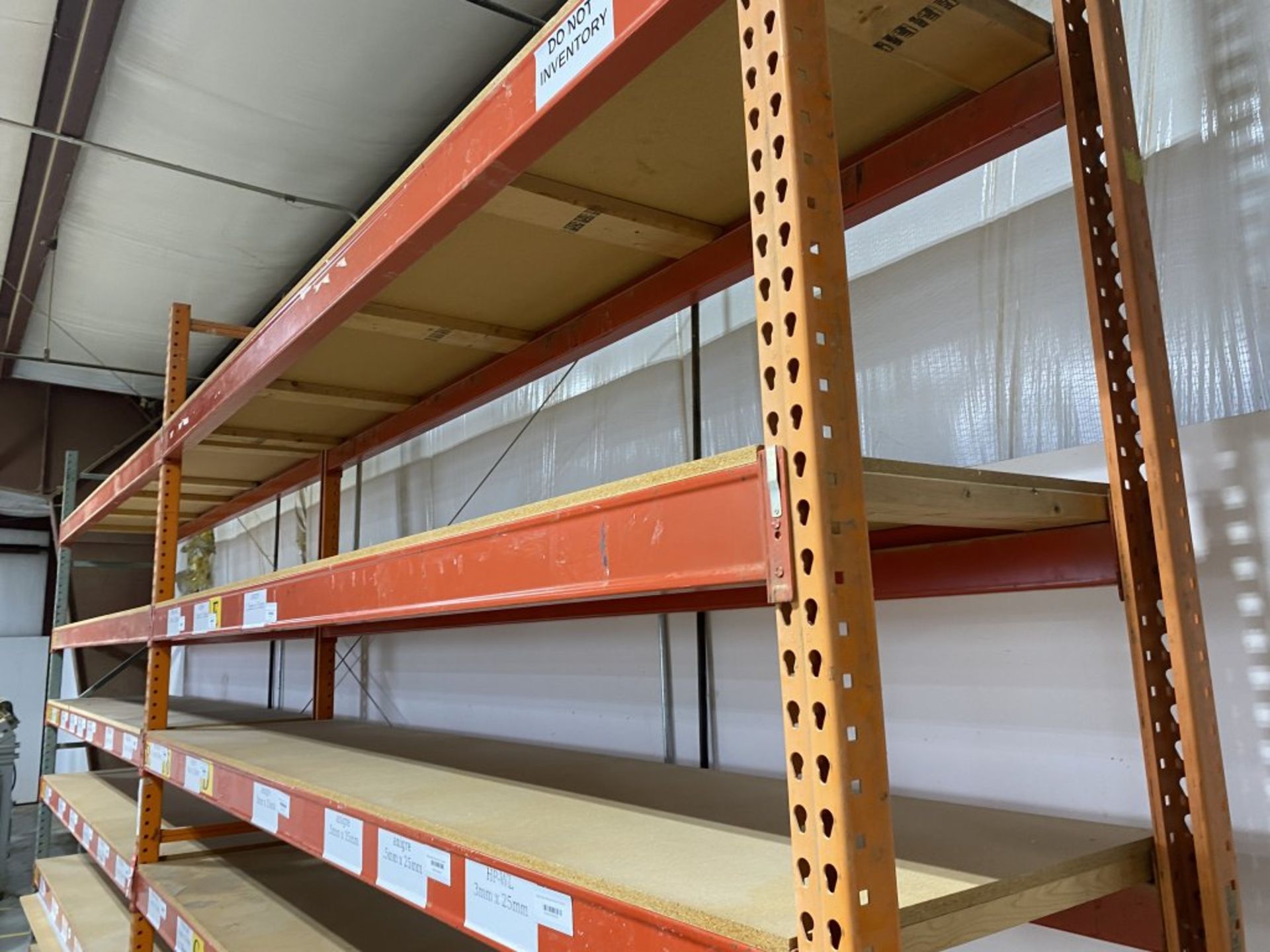 PALLET RACKING: (3) UPRIGHTS 11' X 30'', (24) 12' CROSS BEAMS - Image 3 of 4