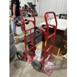 HAND TRUCKS, WITH PNEUMATIC TIRES (2)