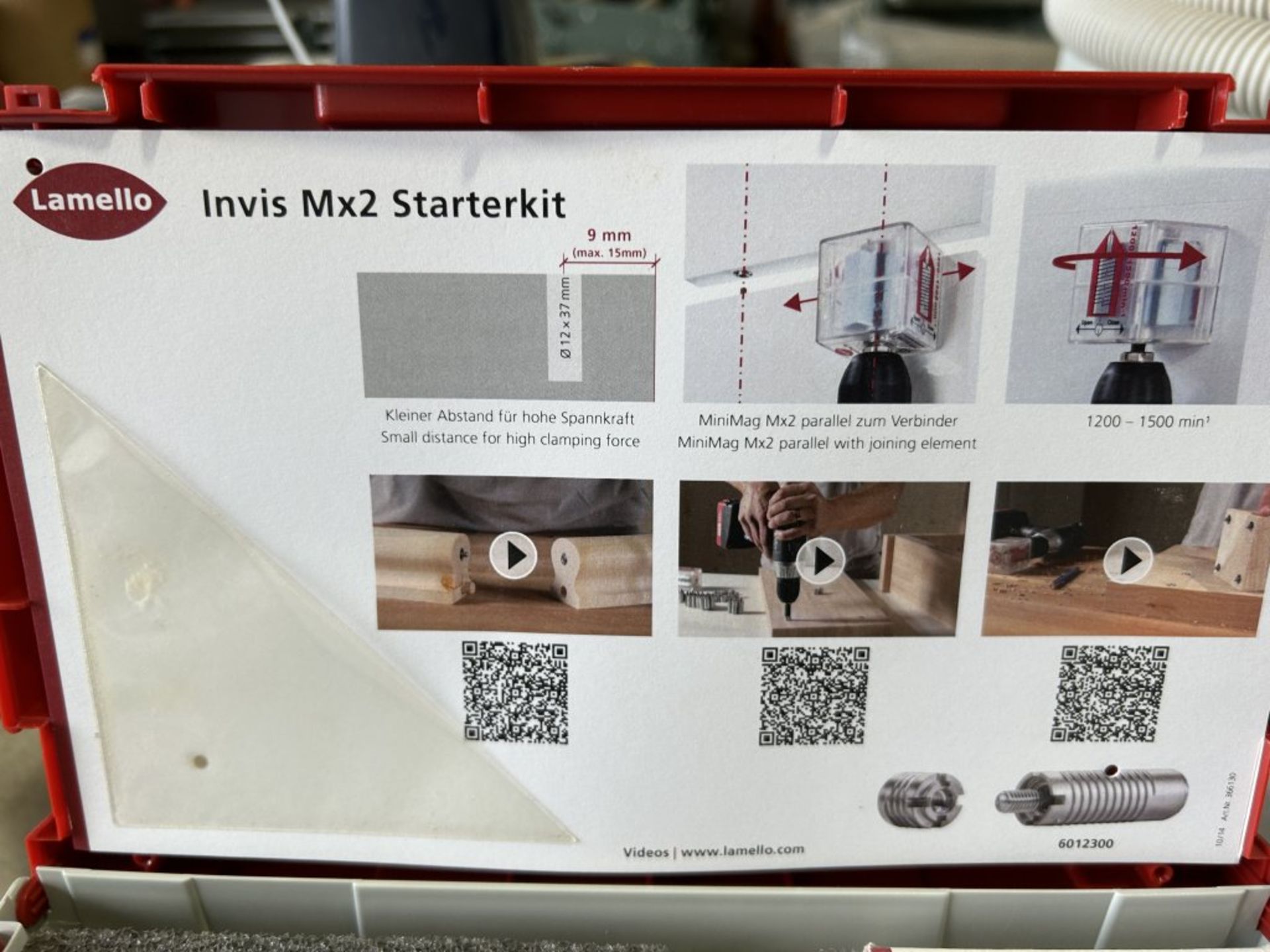 LAMELLO INVIS MX2 STARTER KIT, WITH MINI-MAG MX2 - Image 4 of 6