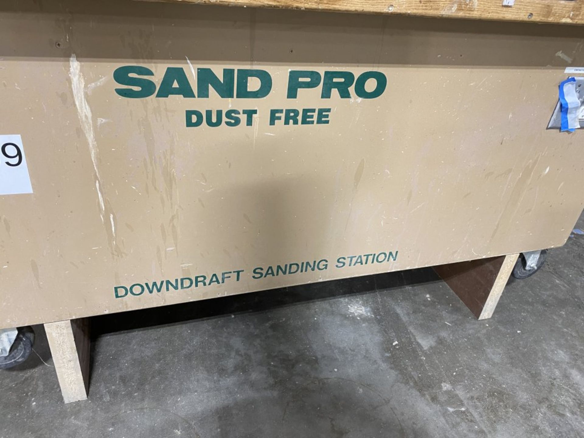 SAND PRO DUST FREE DOWNDRAFTING SANDING STATION, 6' X 3' 36'' TALL - Image 5 of 5