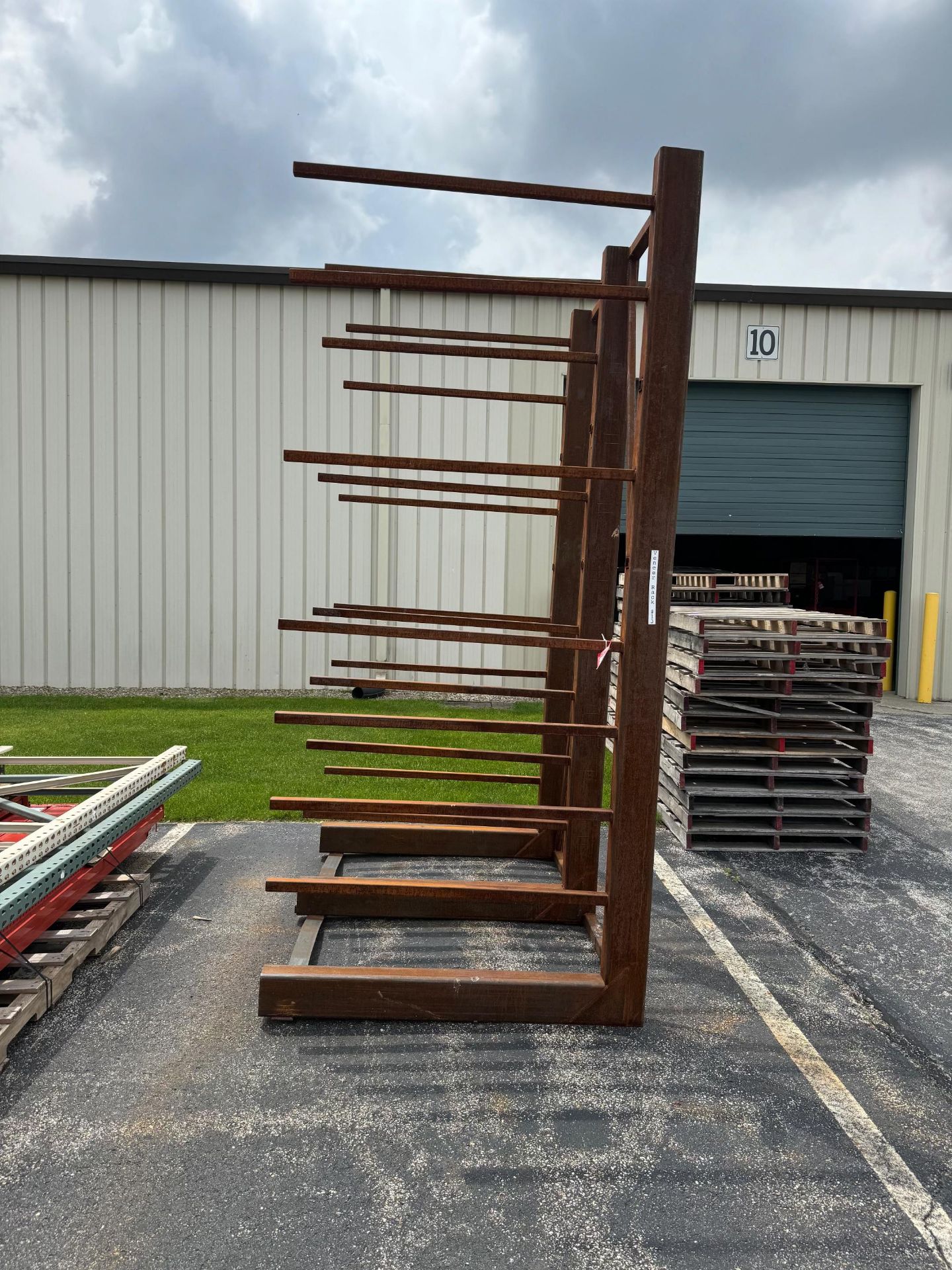 CANTILEVER RACK, 76'' X 54'' X 120''