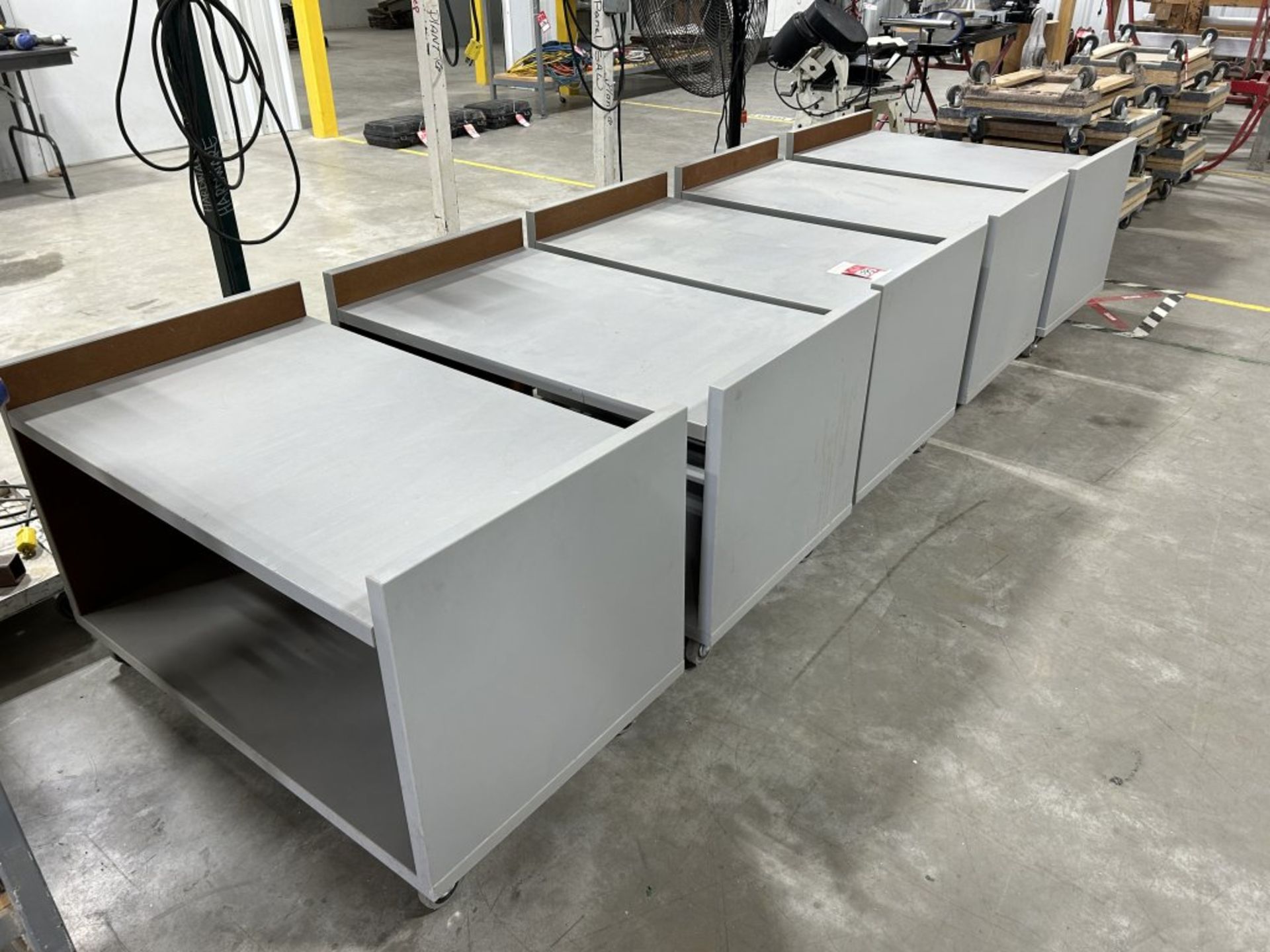 (5) MATCHING 40'' X 24'' X 25'' TALL ROLL AROUND CABINETS - Image 2 of 3