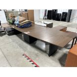 CONFERENCE TABLE, 2-PIECE TOP, 150" X 48"
