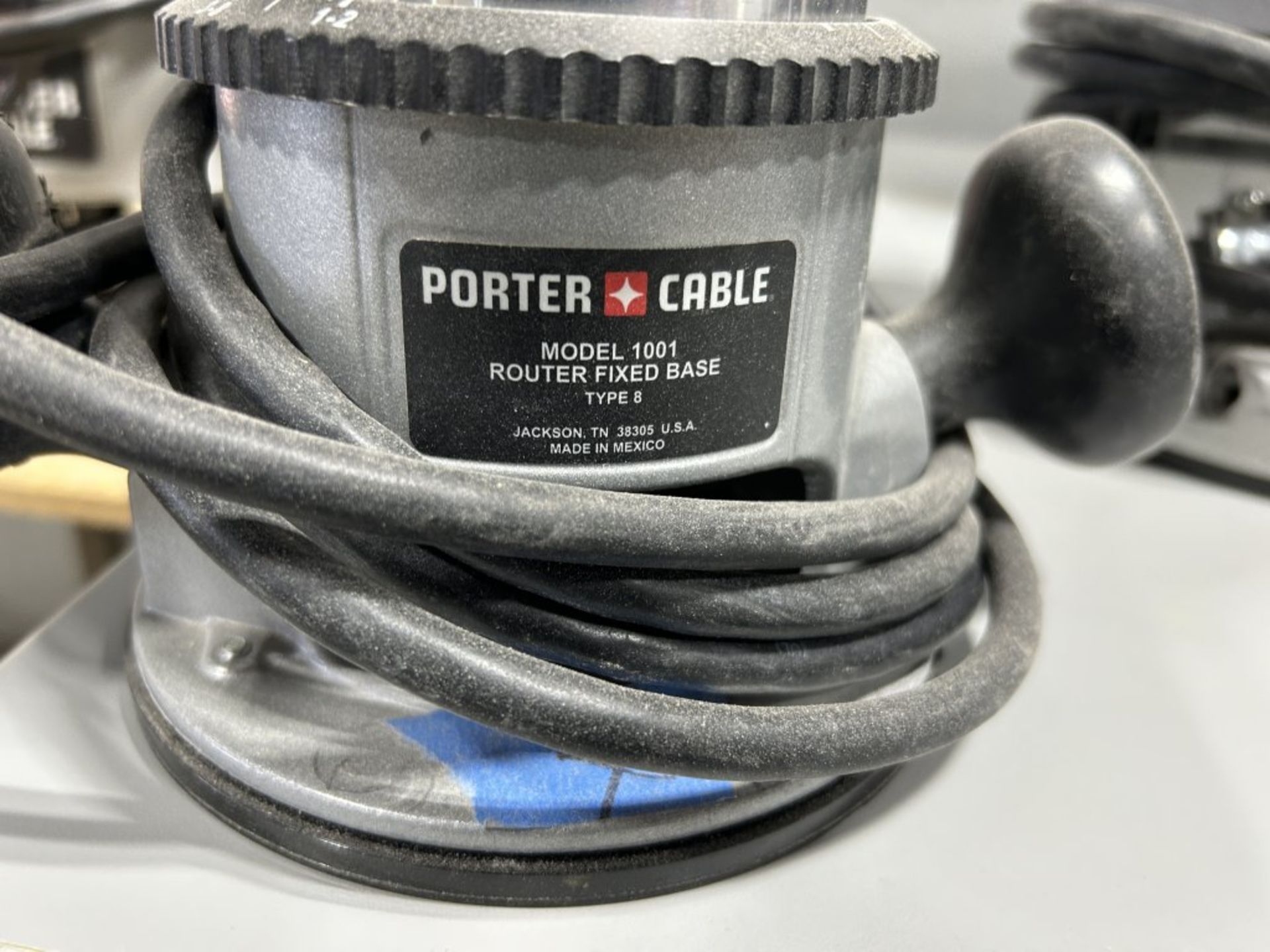 PORTER-CABLE SPEEDMATIC 7539 ROUTER AND PORTER-CABLE 1001 ROUTER - Image 6 of 7