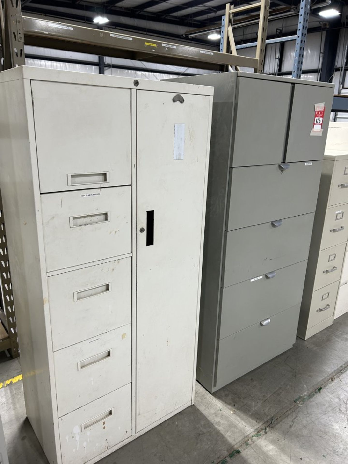 6-DRAWER METAL CABINET & 5-DRAWER FILE CABINET UNIT - Image 2 of 2