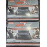 2 Lava Seats - Heatable Seat Cushions w/ Reusable Pack (Heat Up In Microwave)