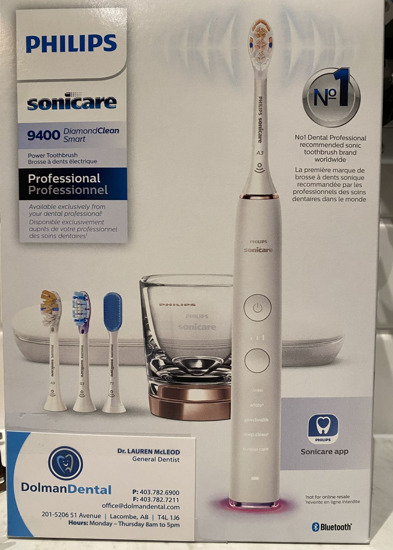 Philips Sonicare 9400 Sonic Toothbrush Donated By: Dolman Dental