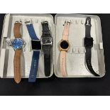 L/O ASSORTED WATCHES IN DISPLAY BOX - B03