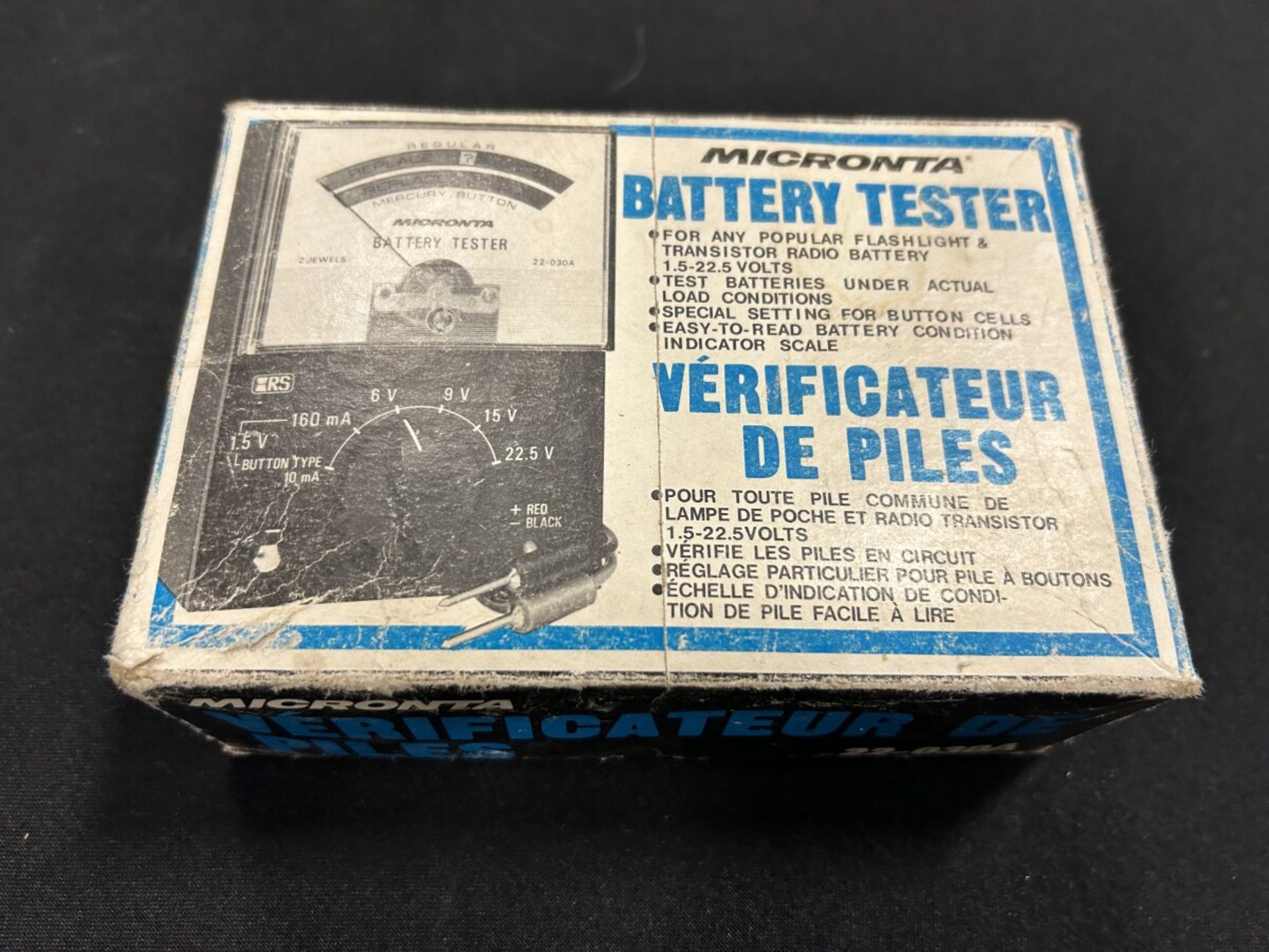 MICRONTA BATTERY TESTER W/ ASSORTED WIRE CONNECTORS - Image 6 of 6