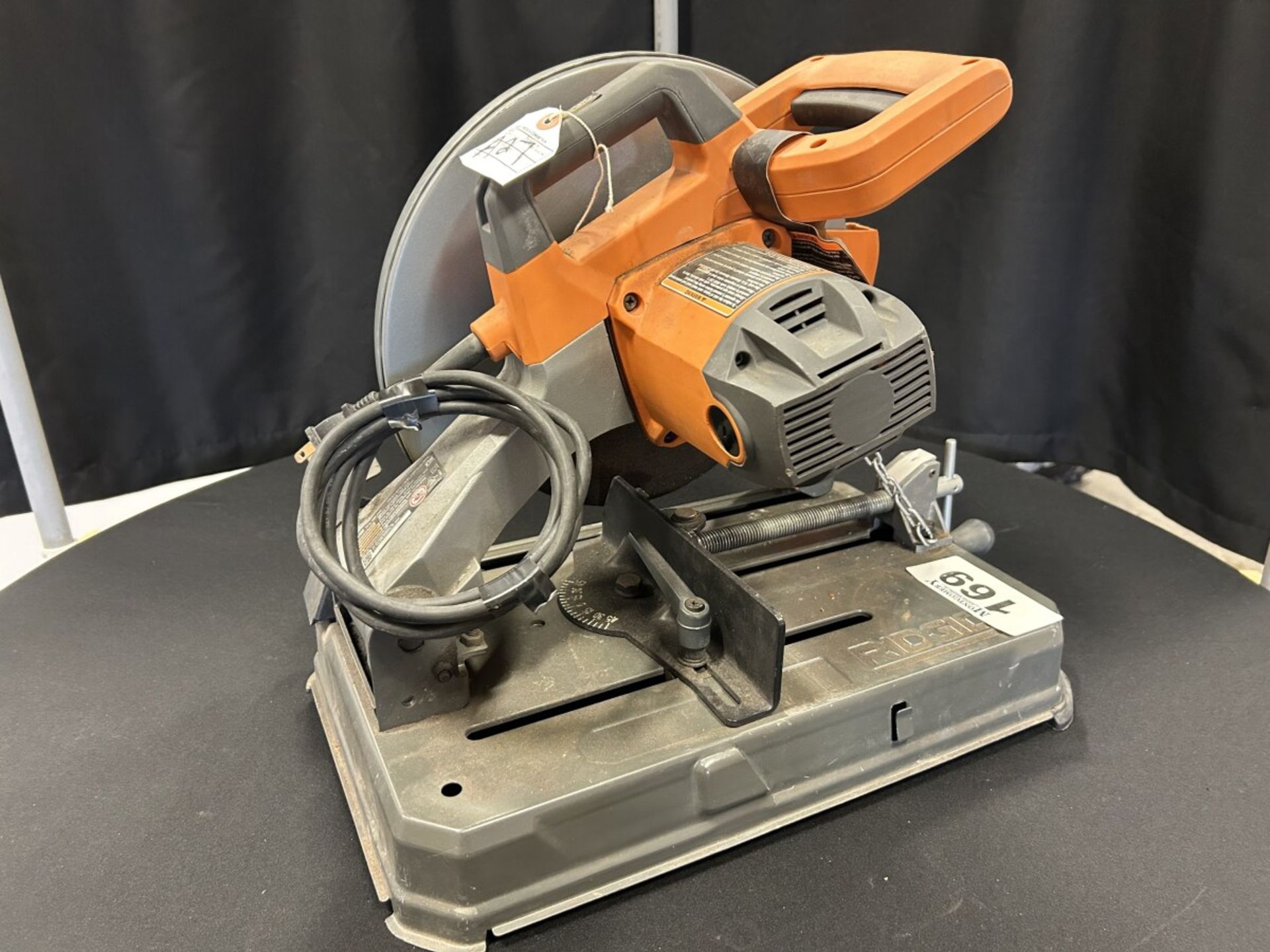 RIDGID 14IN CHOP SAW MODELR41422 - A27 - Image 3 of 4