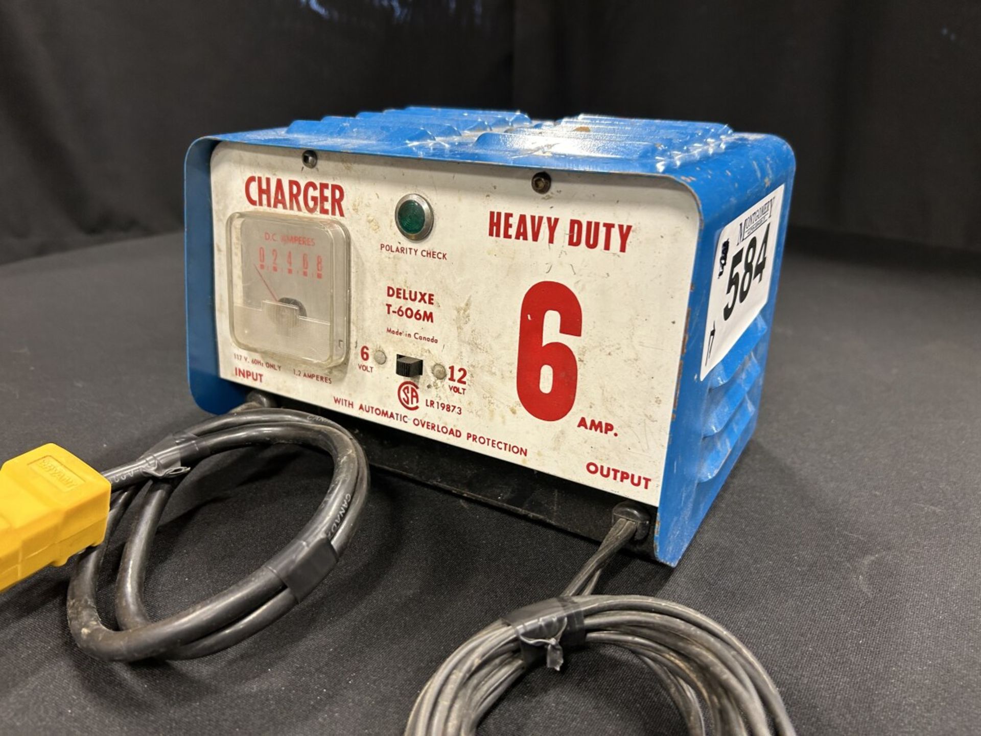 HEAVY DUTY 6 AMP CHARGER MODEL:T-606M - Image 2 of 4