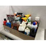 L/O - ASSORTED AUTOMOTIVE CLEANING SUPPLIES