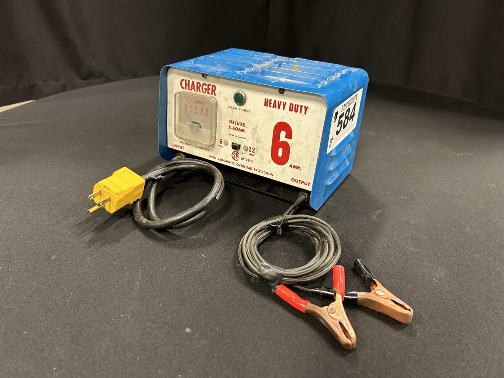 HEAVY DUTY 6 AMP CHARGER MODEL:T-606M