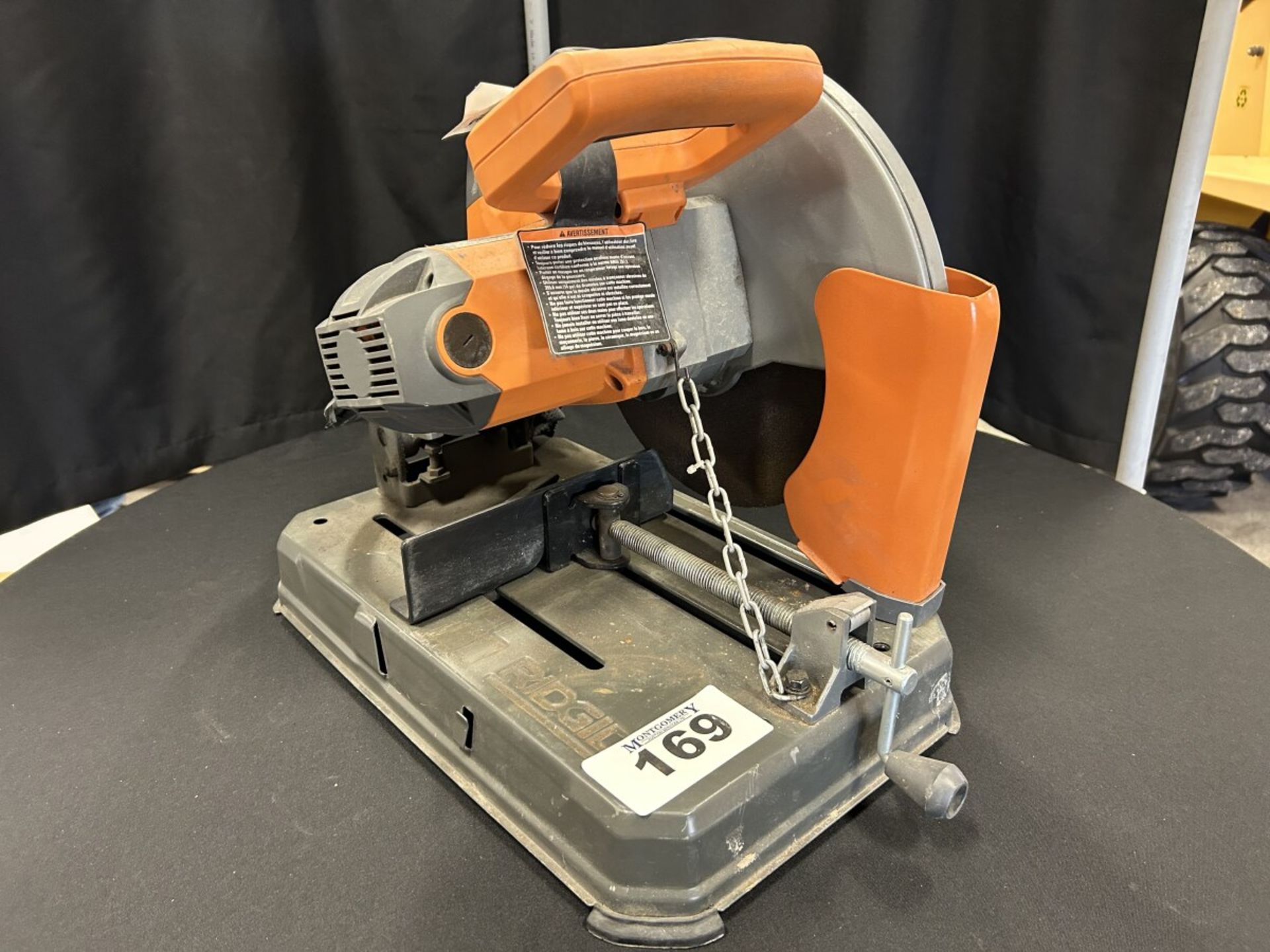 RIDGID 14IN CHOP SAW MODELR41422 - A27 - Image 2 of 4