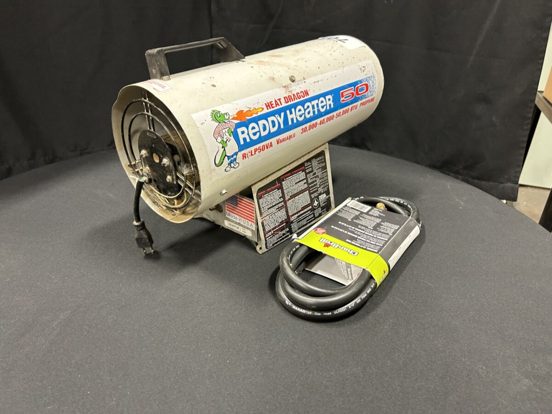 REDDY HEATER 50 PROPANE 30000-50000 BTU - Image 4 of 5