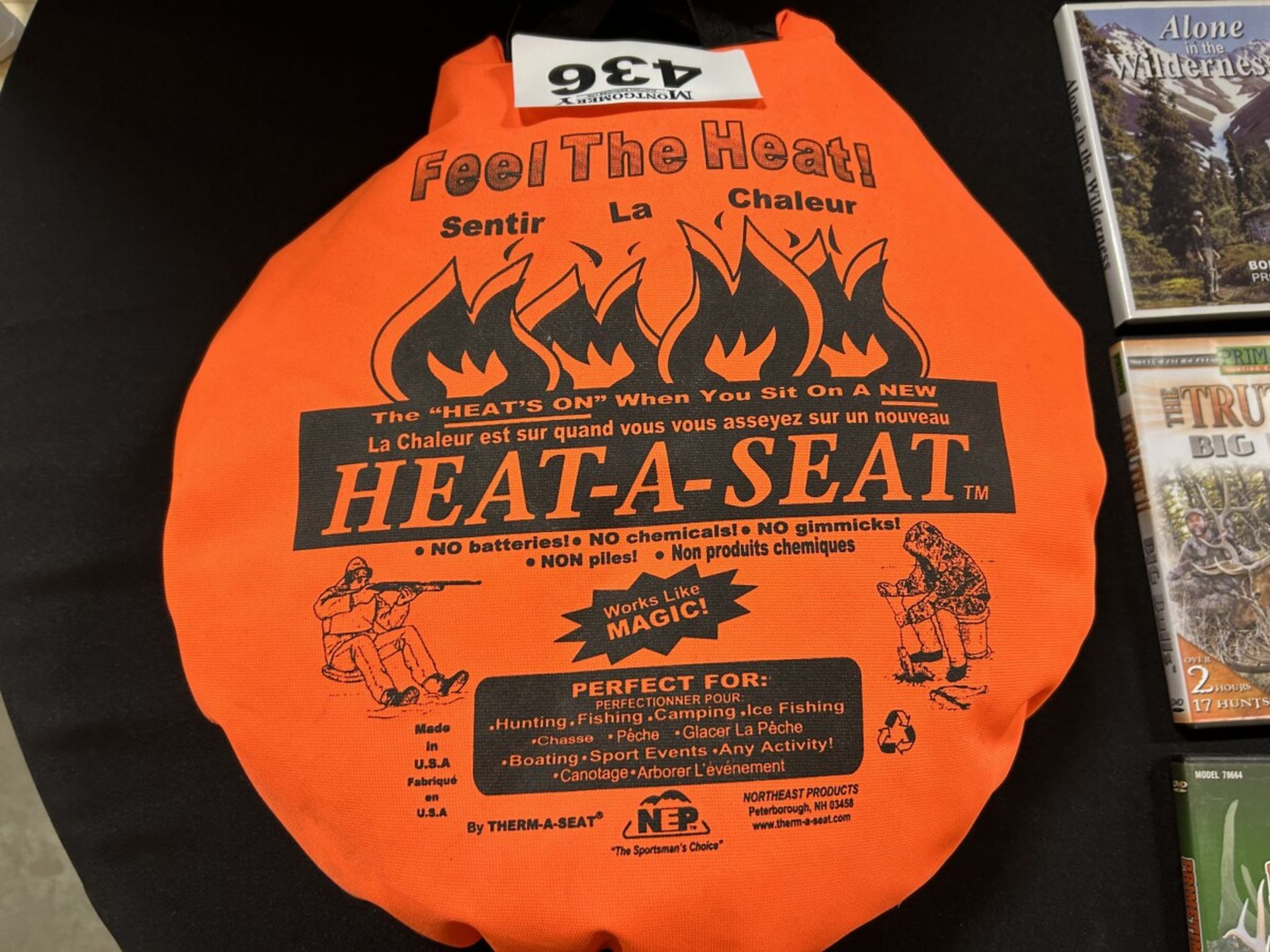 LOA HUNTING DVDS AND A HEAT A-SEAT - Image 3 of 6