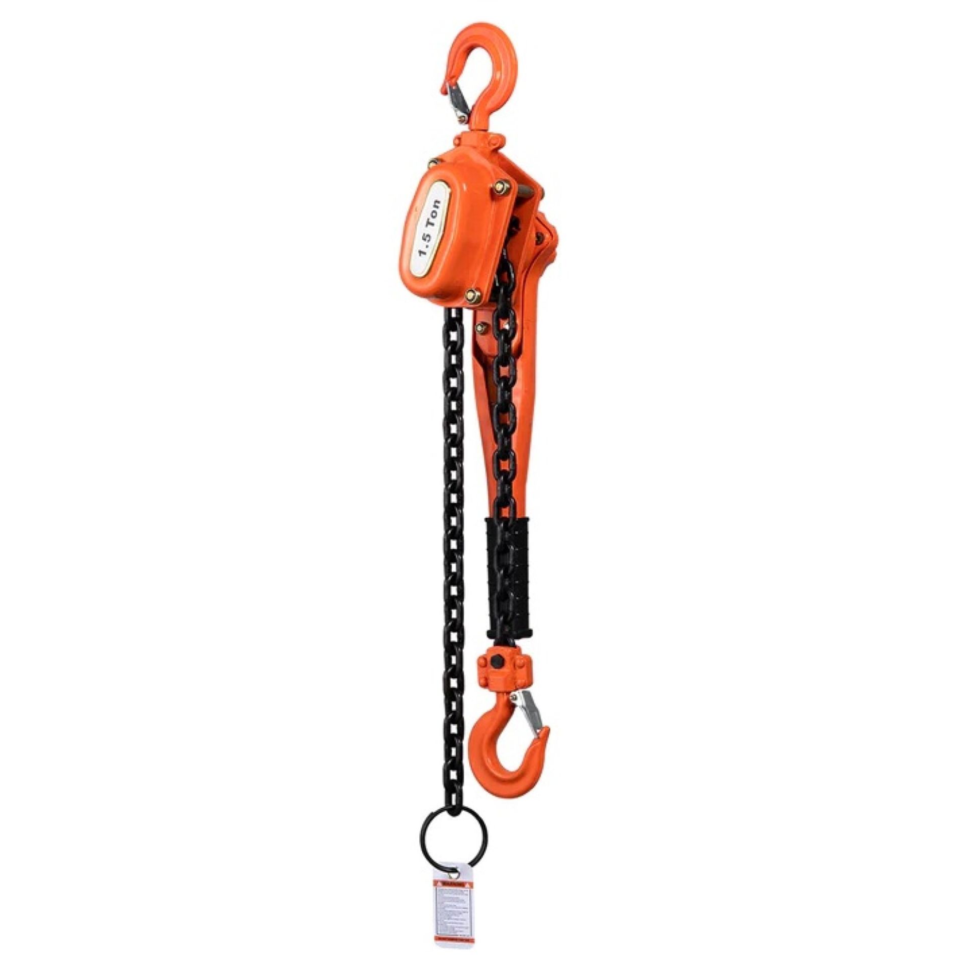 TMG-AHL2 TMG INDUSTRIAL 1.5 TON 5' LIFT LEVER CHAIN HOIST, TWIN PAWL BRAKES, ASME B30.21, TMG-AHL2 - Image 2 of 5