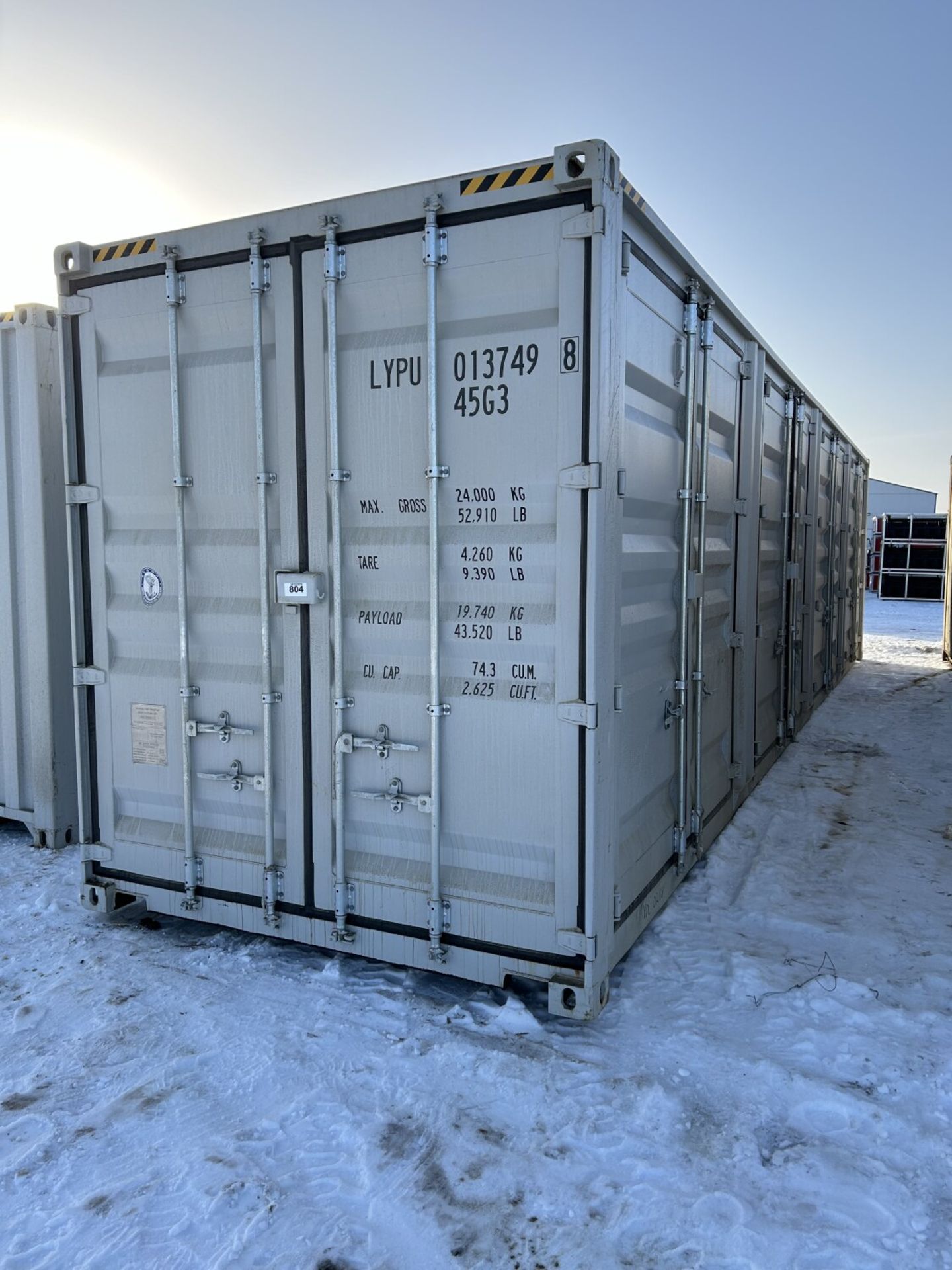 2024 UNUSED 40FT HIGH CUBE FOUR MULTI DOORS CONTAINER. DETAILS: FOUR SIDE OPEN DOOR, ONE END DOOR,