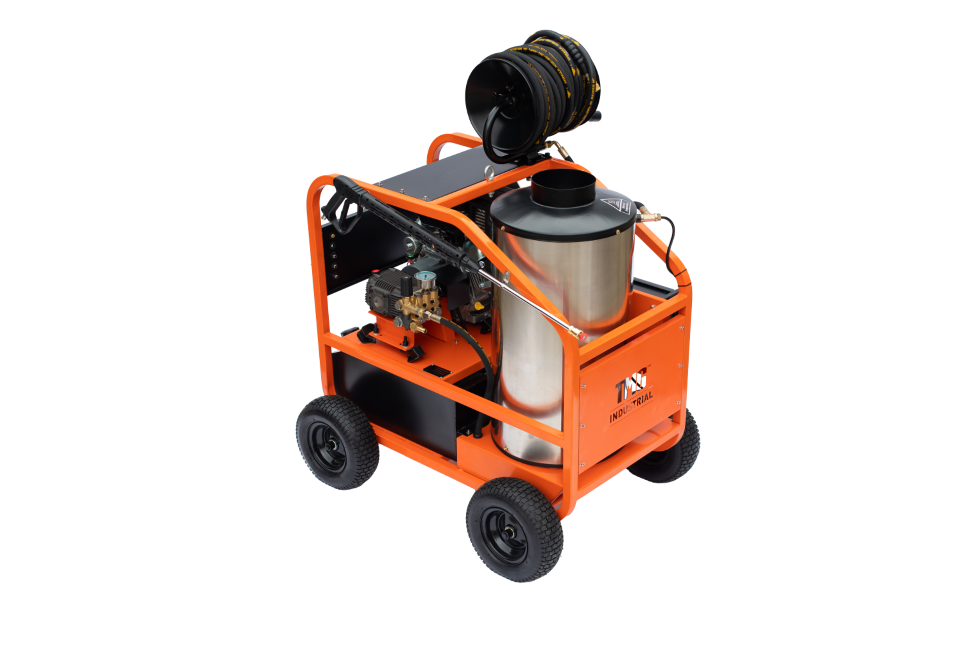 TMG-HW41R TMG INDUSTRIAL 4000 PSI HOT WATER PRESSURE WASHER WITH 100' HOSE REEL, 14 HP KOHLER - Image 10 of 20