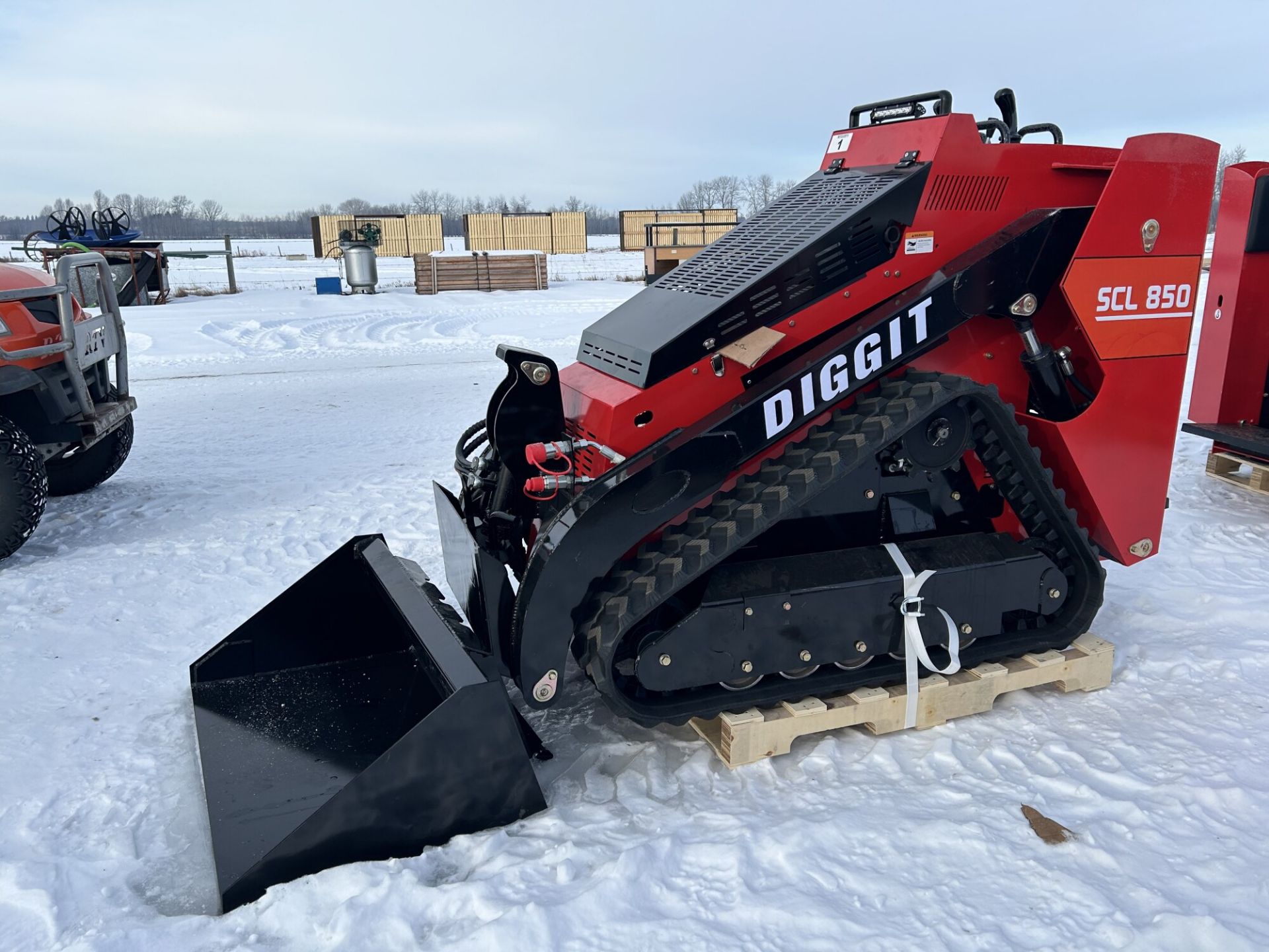 2023 UNUSED DIGGIT SCL 850 MINI COMPACT TRACK LOADER W/ 39.5" SMOOTH BUCKET S/N 85056230602 - Image 3 of 23