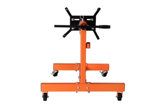 TMG-AES15 TMG INDUSTRIAL 1500-LB ROTATING ENGINE STAND, 4 ADJUSTABLE ARMS, 360° ROTATION, FIXED & - Image 2 of 8