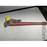 *OFFSITE* WESTWARD 36" STEEL PIPE WRENCH