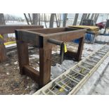 STEEL WELDING FRAME 45"X72" W/ ROLLERS