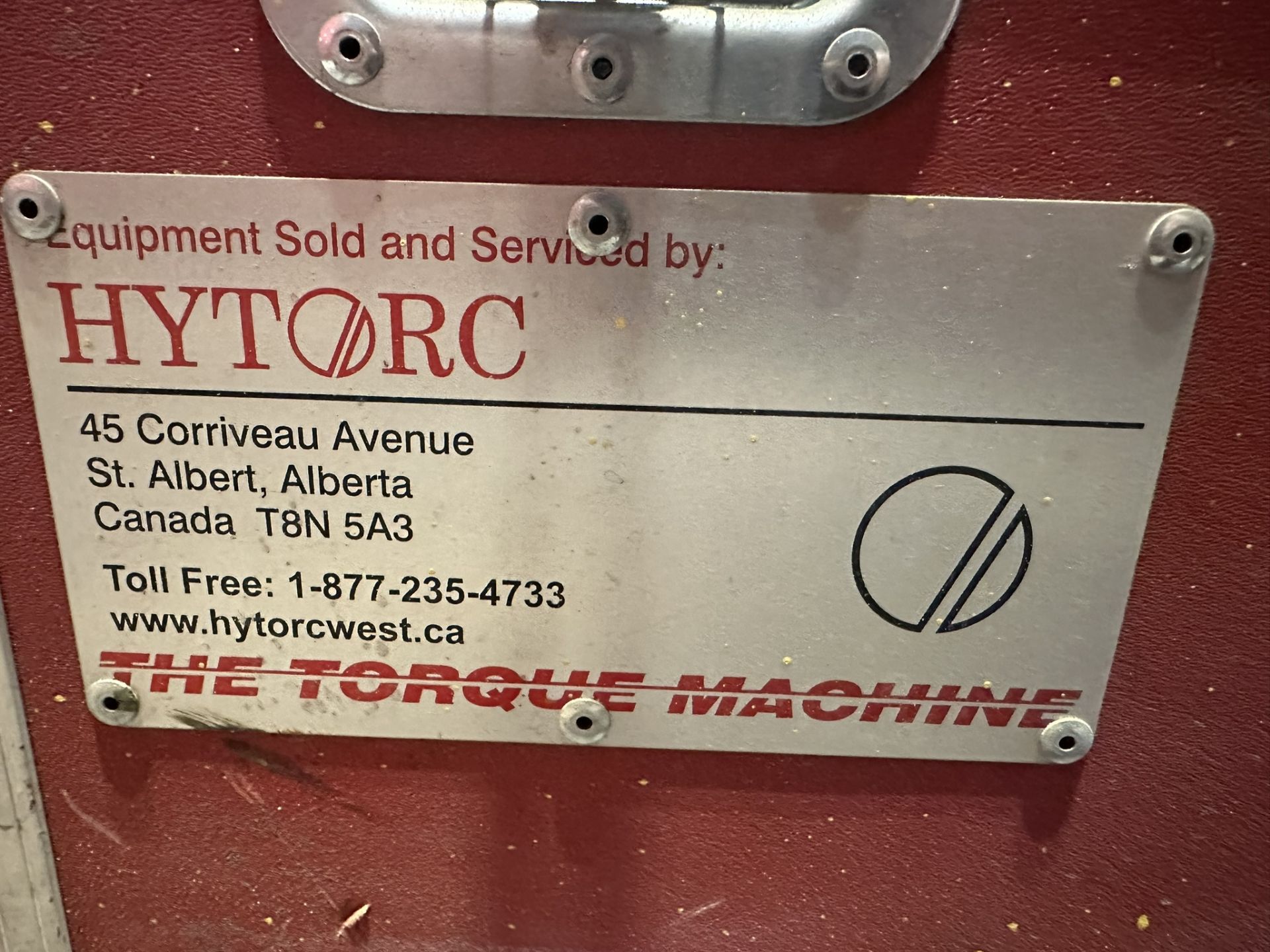 *OFFSITE* HYTORIC HYD. TORQUE MACHINE W/ SOCKETS UP TO 3-1/8" - Image 7 of 9