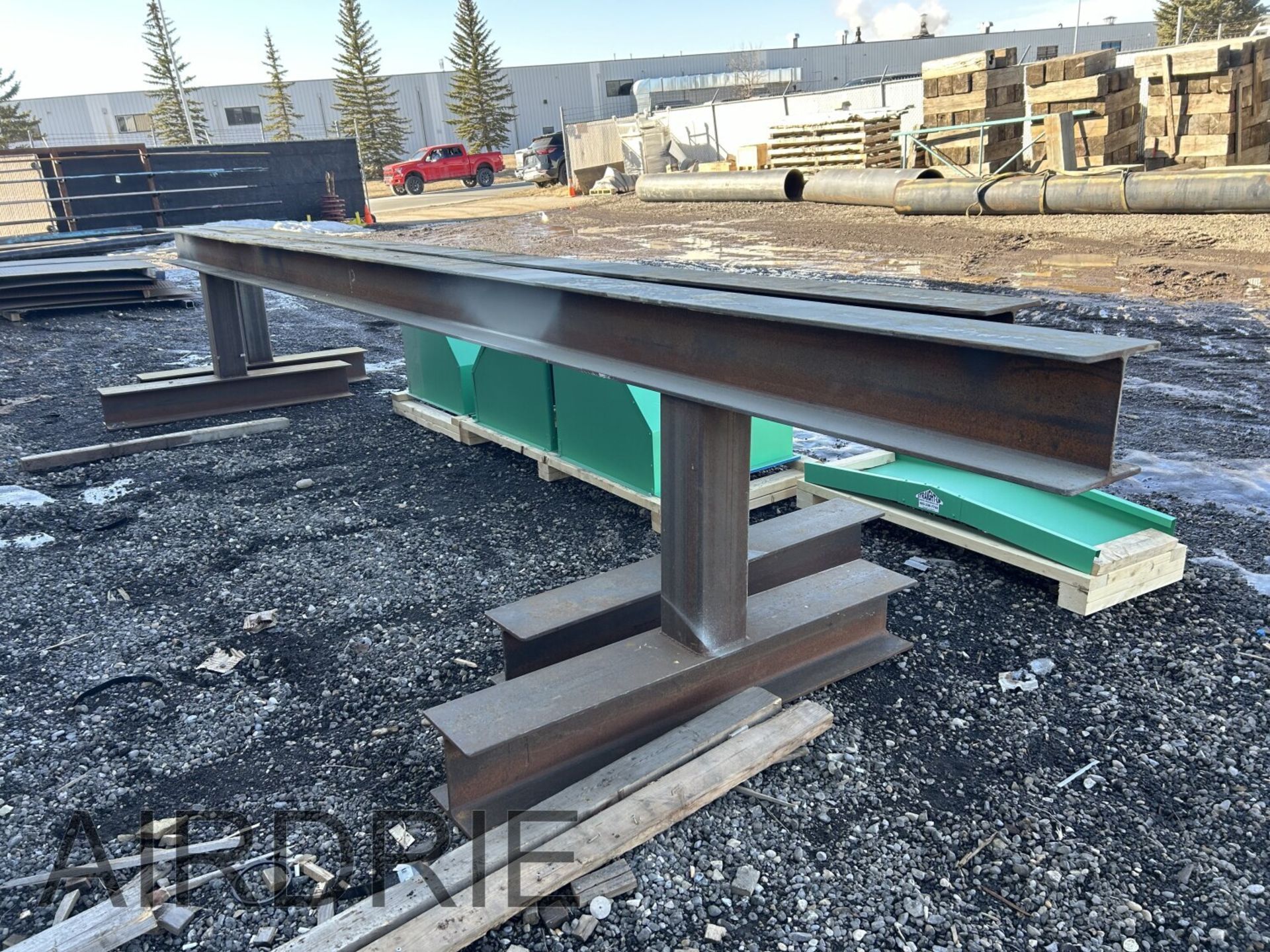 *OFFSITE* 2 - 20'x8" H-BEAM x40" FABRICATION STANDS