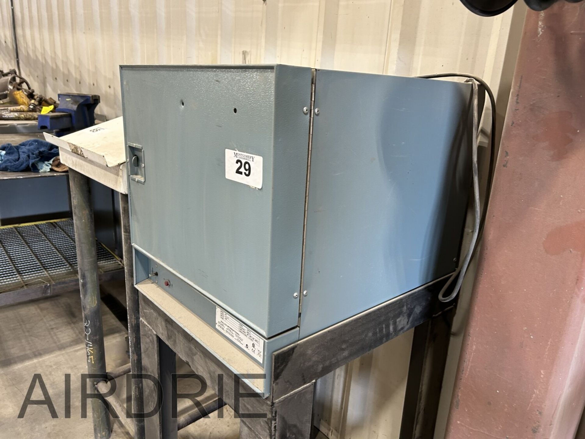 *OFFSITE* GULLCO 350 ELECTRODE STABILIZING OVEN W/ STEEL STAND, S/N 43010-9 - Image 3 of 6