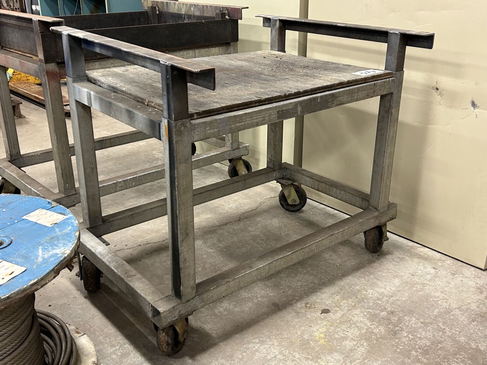 STEEL PARTS CART 36"x32"