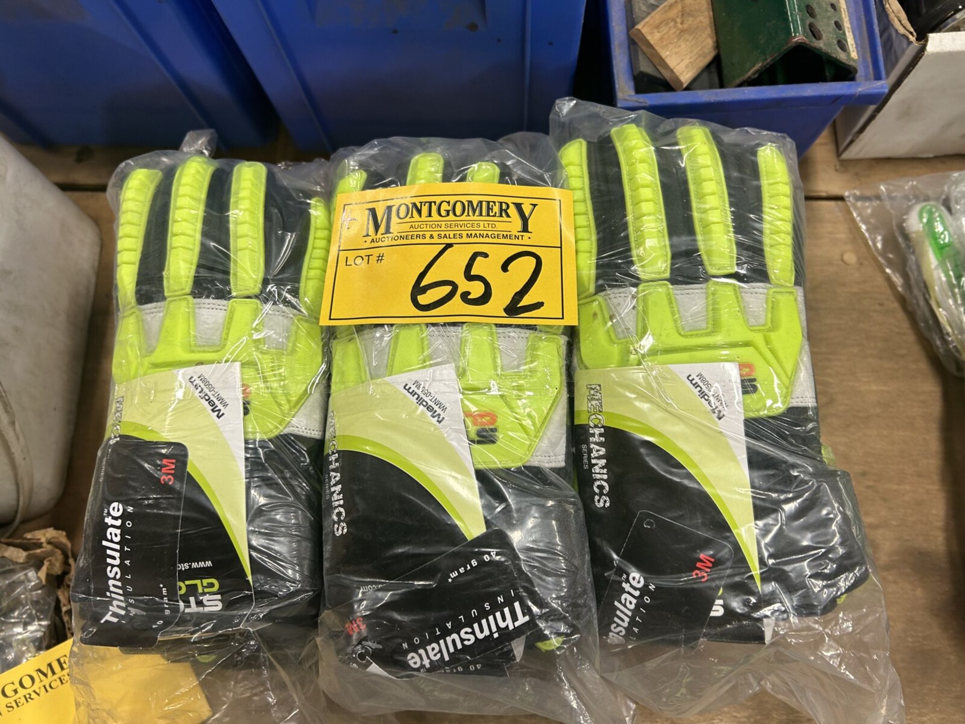 L/O - THINSULATE MECHANICS GLOVES, SIZE M - Bild 2 aus 3