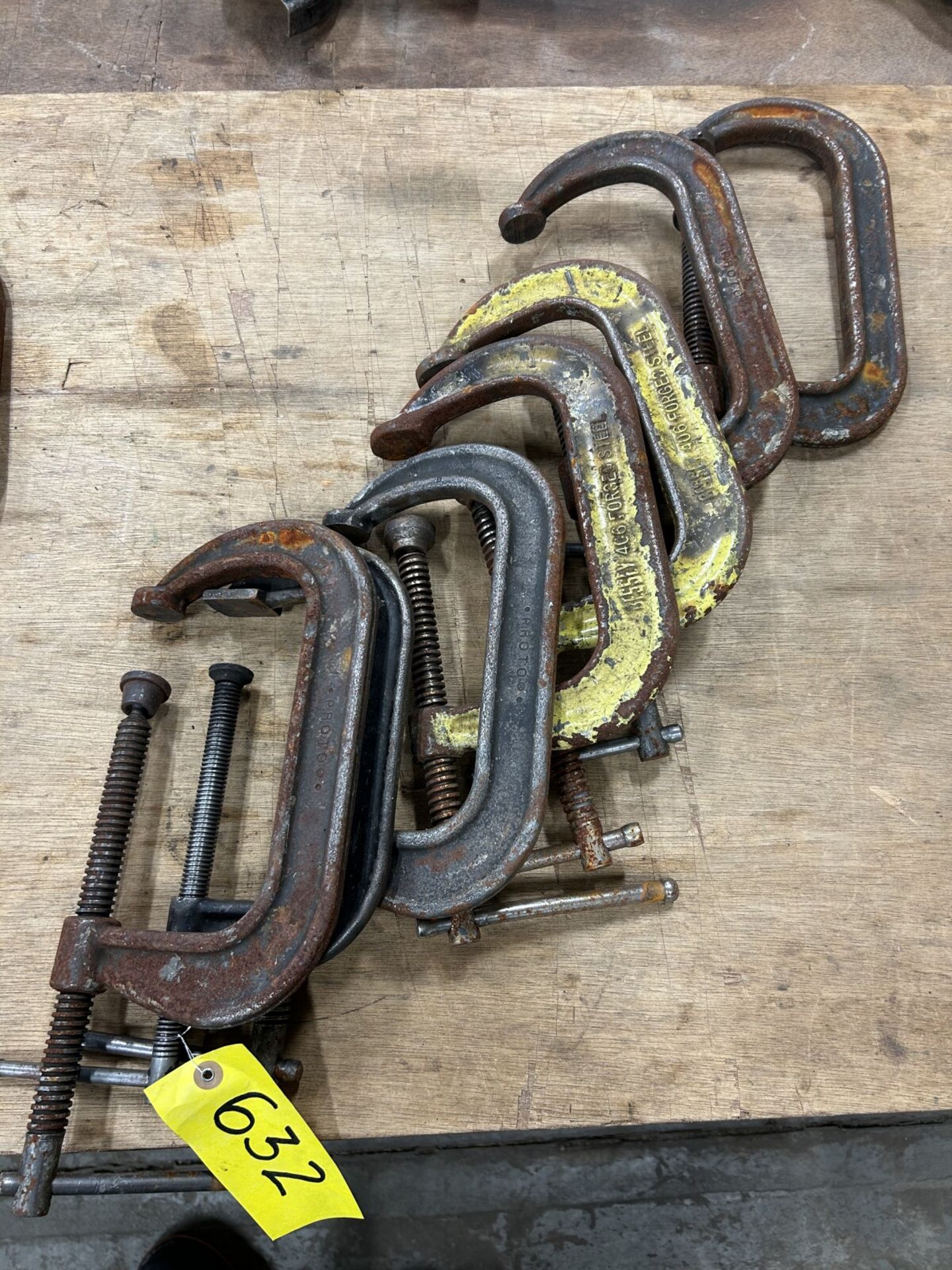 L/O - 6" HD C-CLAMPS