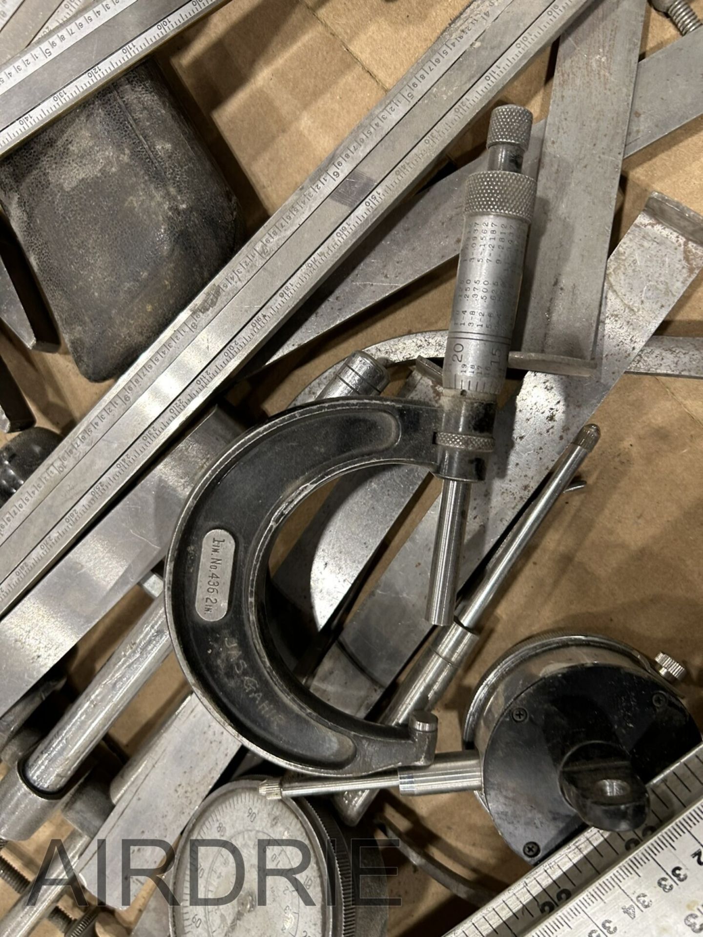 *OFFSITE* L/O ASSORTED MICROMETERS, CALIPERS, METRE STICKS, ETC. - Image 3 of 5