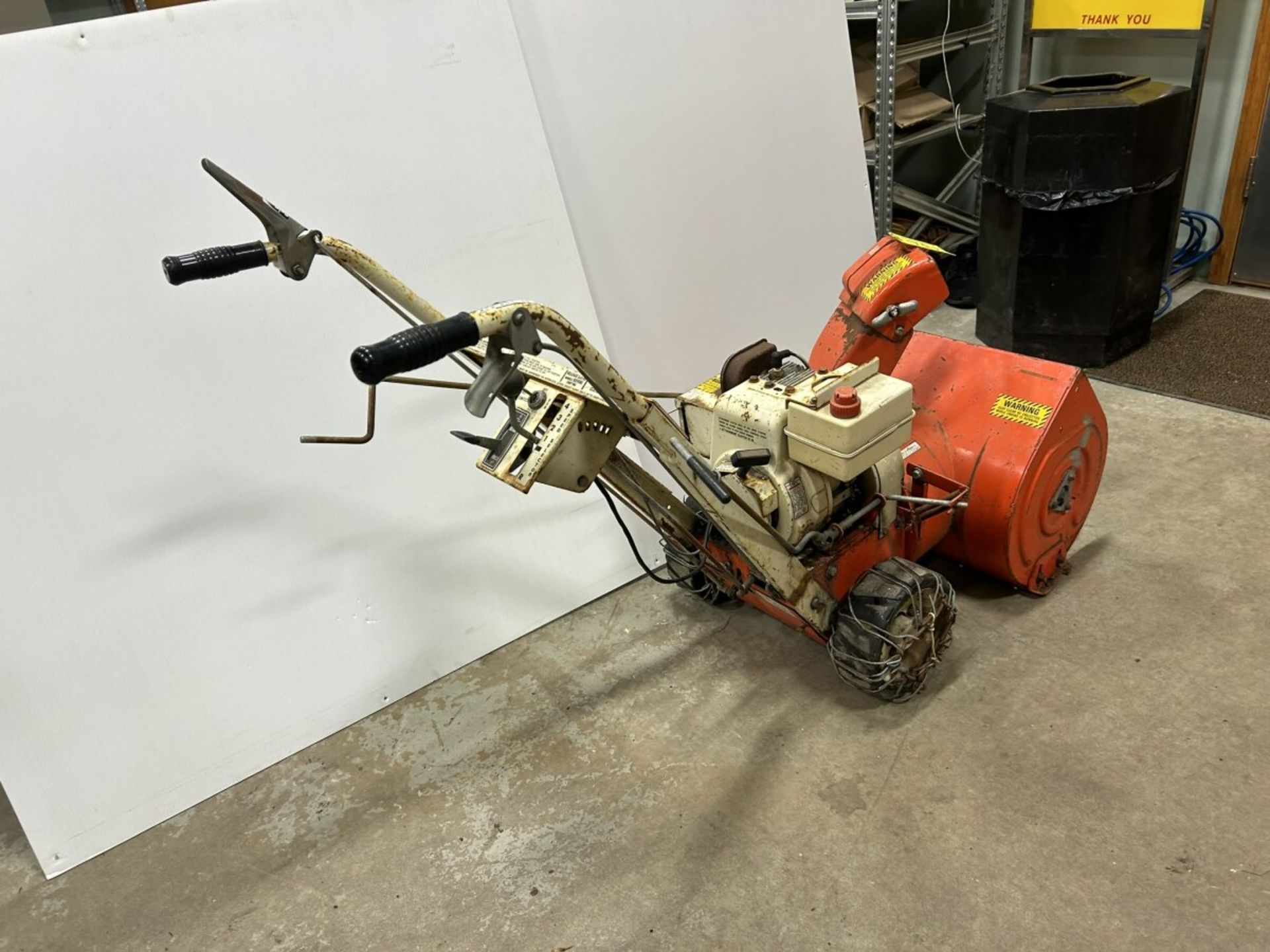 MFD 4HP SNOW THROWER (CONDITION UNKNOWN) - Image 3 of 6