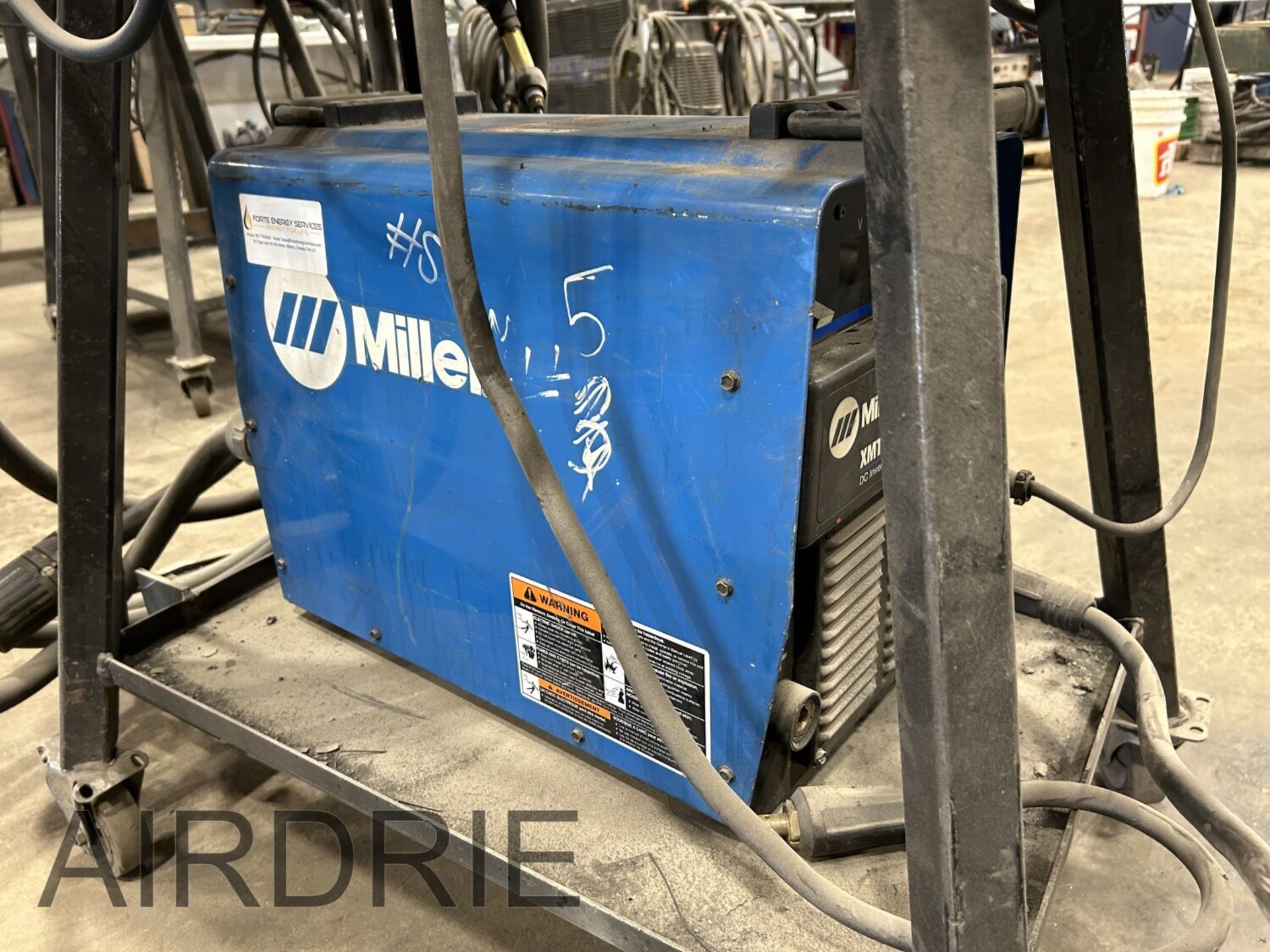 *OFFSITE* MILLER XMT 304 CC/CV DC INVERTER WELDING POWER SOURCE S/N LB514701, MILLER 22 A 24V WIRE - Image 5 of 10