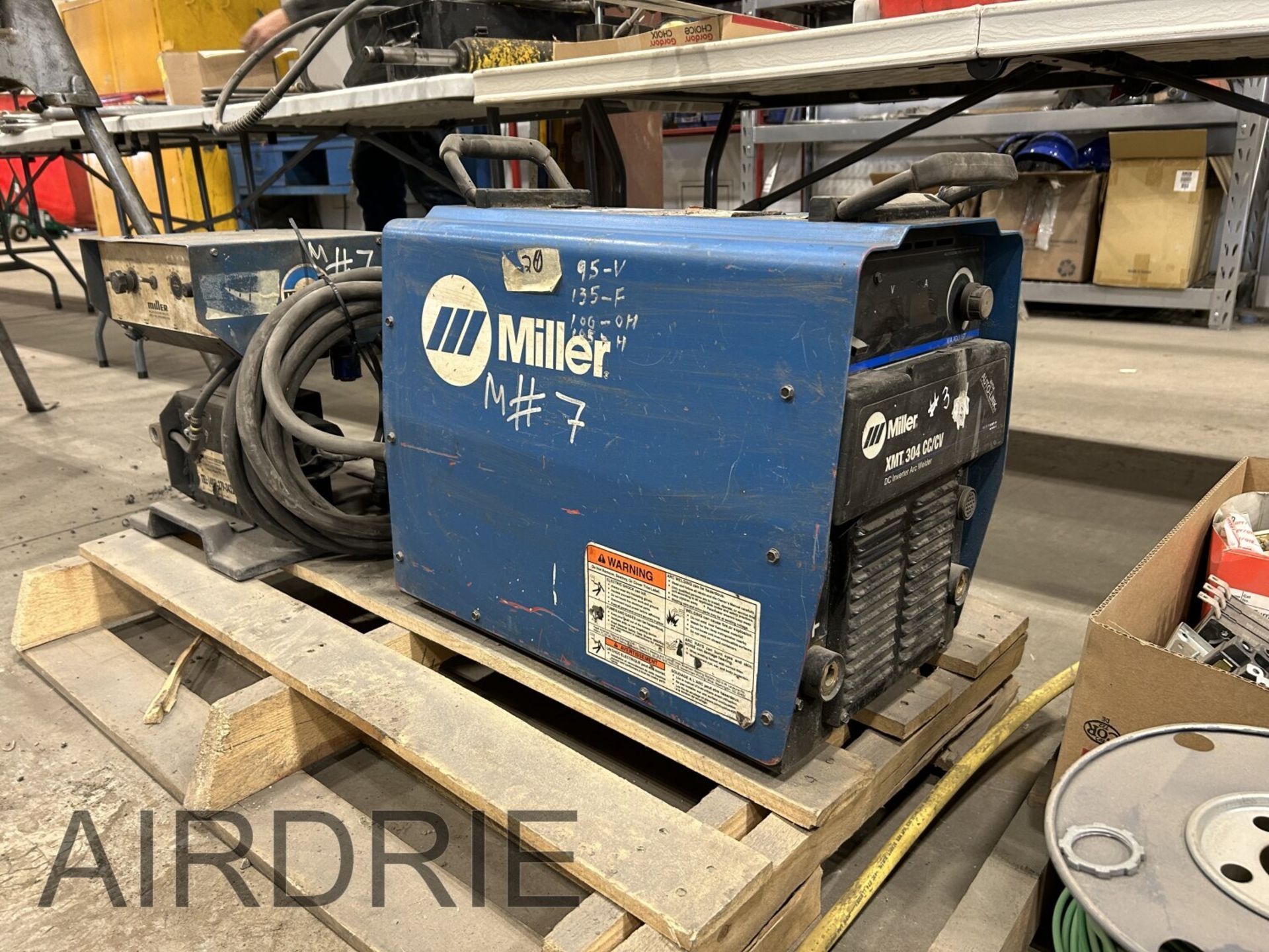 *OFFSITE* MILLER XMT 304 CC/CV DC INVERTER ARC WELDER S/N KK065640 AND MILLER WIRE FEEDER - Image 2 of 8