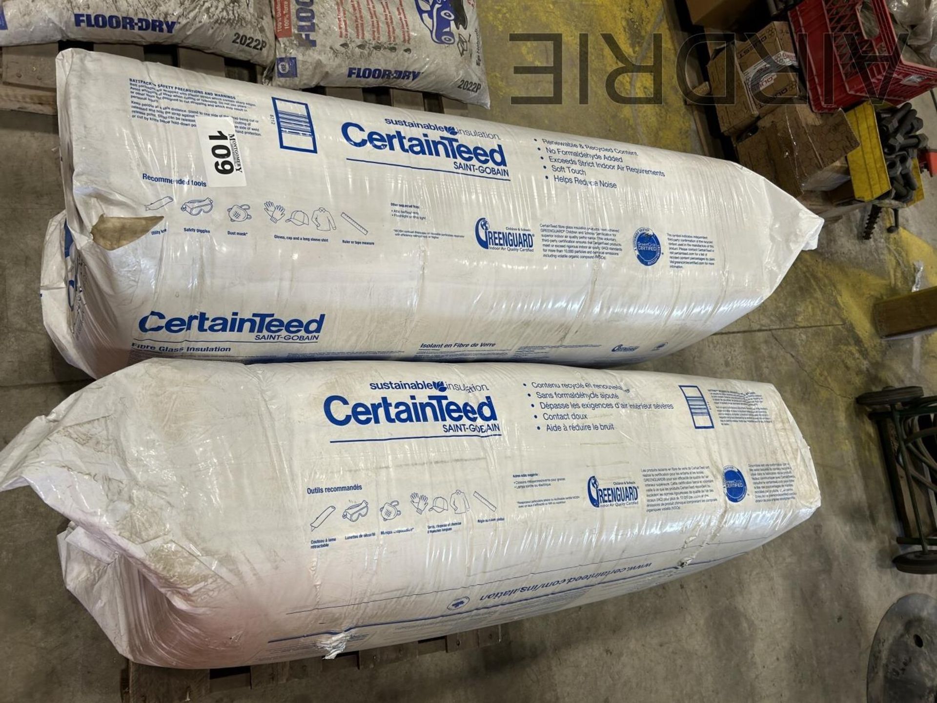 *OFFSITE* 2-BAGS OF CERTAINTEED R-20 20" WIDE INSULATION - Image 3 of 4