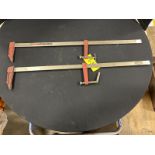 2 - 32" BAR CLAMPS