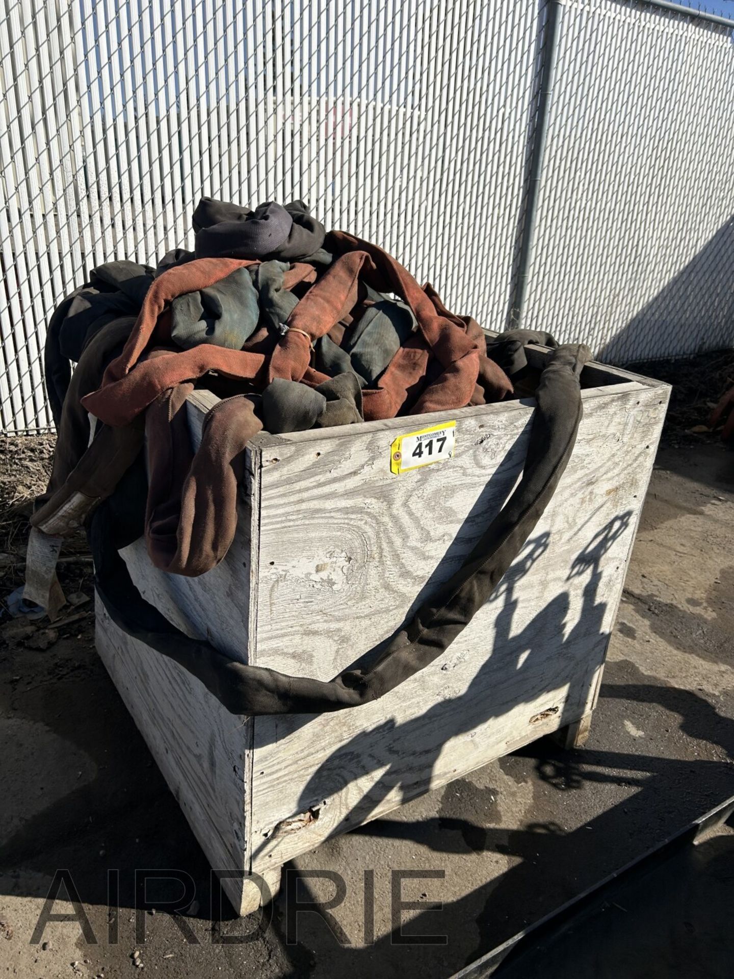 *OFFSITE* CRATE OF ENDLESS ROPE/ROUND SLINGS