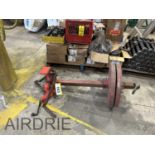 *OFFSITE* RIDGID 810A PIPE VISE ON BALLASTED STAND