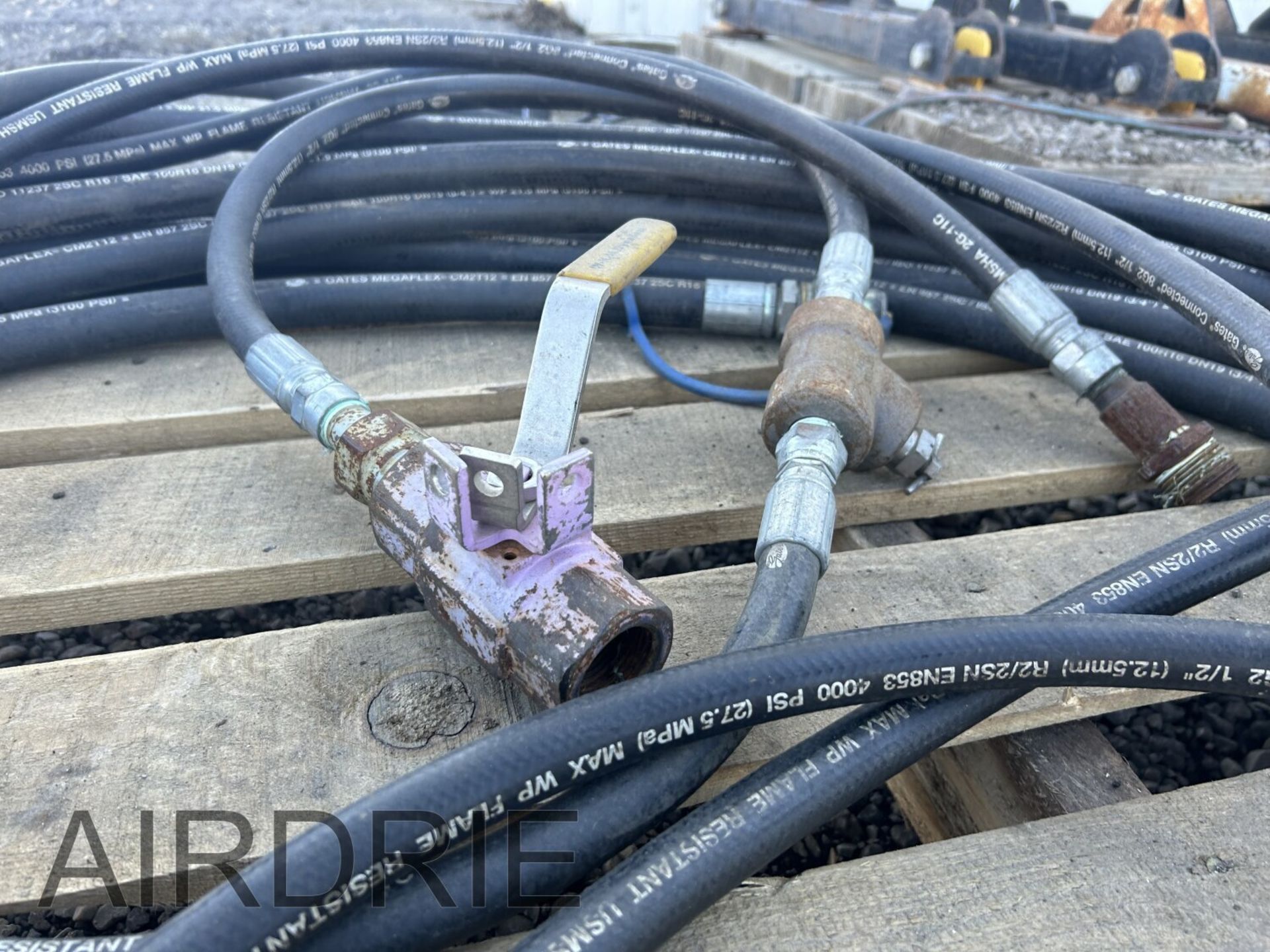 *OFFSITE* 3/4" & 1/2" HYD HOSES W/FITTINGS - Image 2 of 2