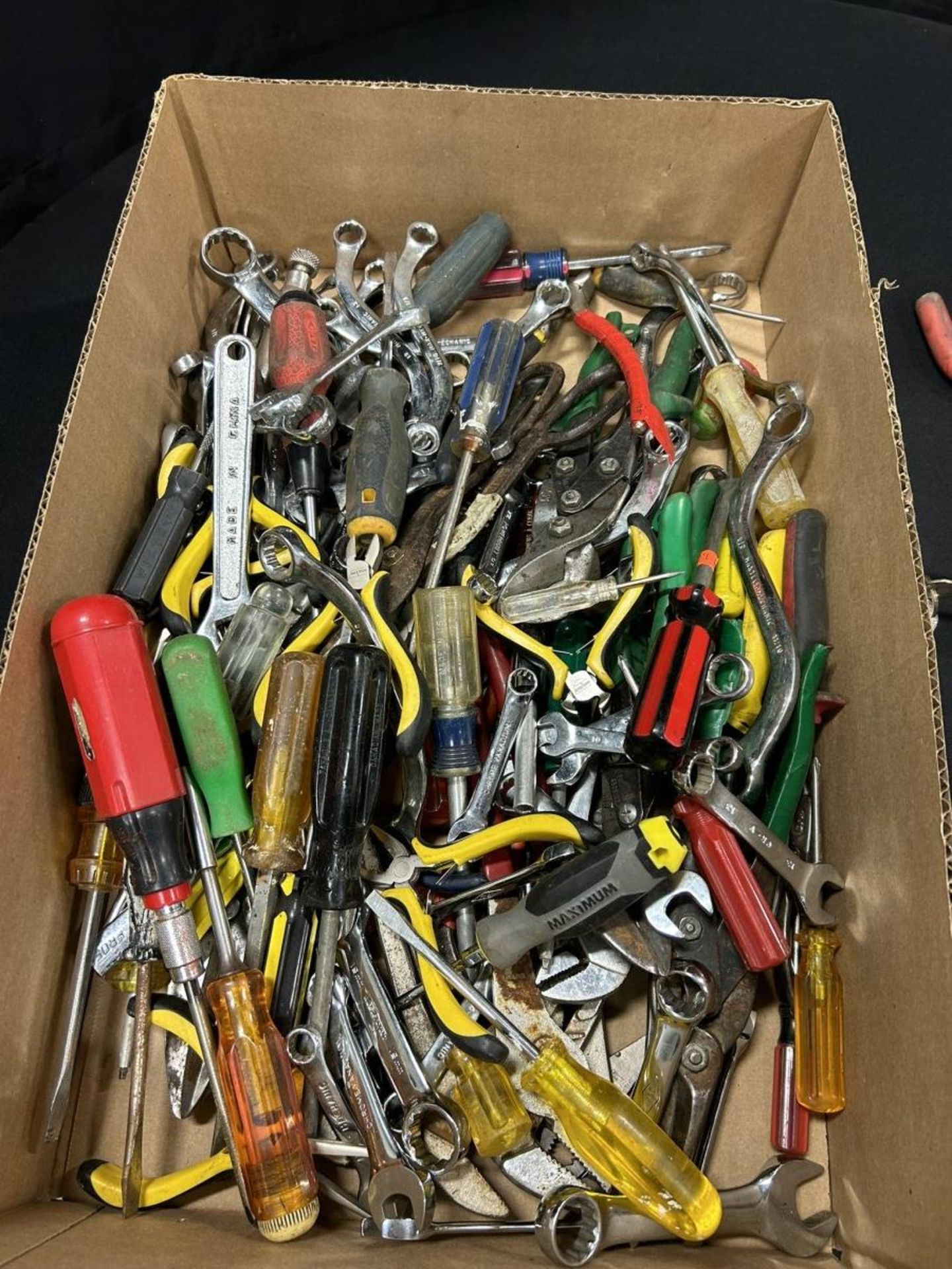 ASSORTED PLIERS, WRENCHES, SCREWDRIVERS, ICE SCRAPERS, ETC… - Image 2 of 3