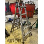 *OFFSITE* WERNER ALUMINUM MULTI-FUNCTION LADDER