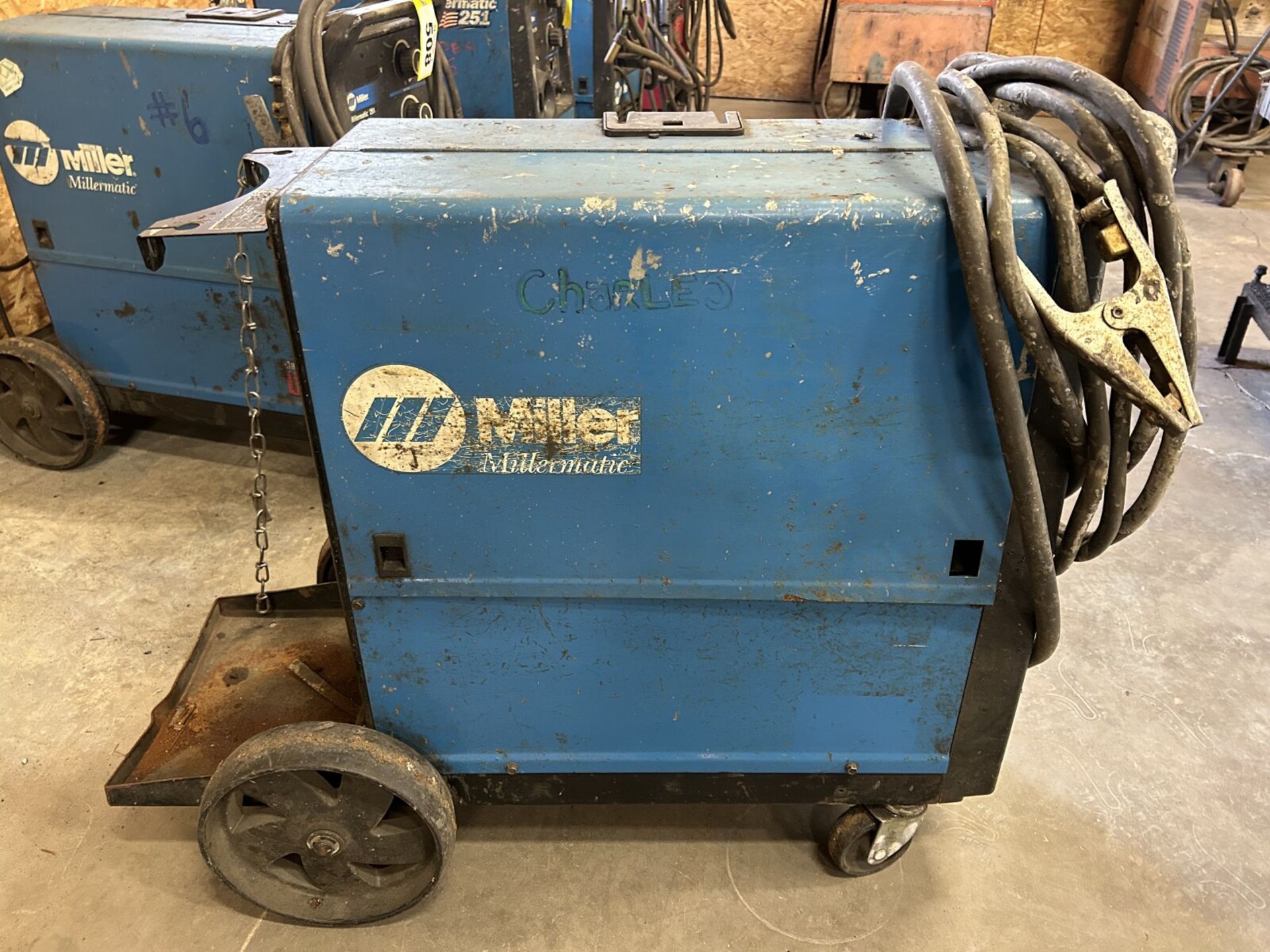 MILLERMATIC 251 MIG WELDER, S/N: LC242724, 220V, 1PH (UNTESTED) - Image 4 of 6