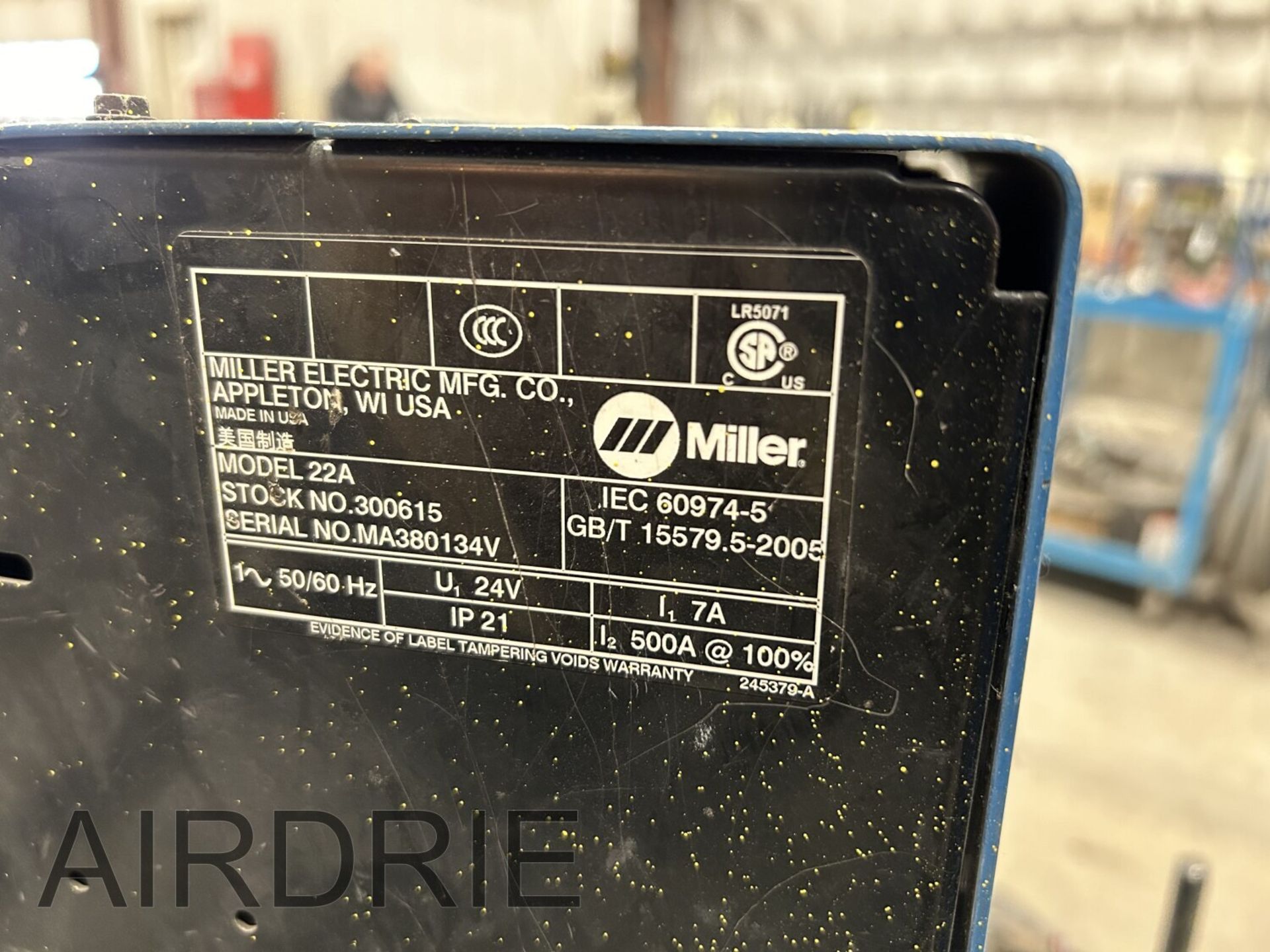 *OFFSITE* MILLER XMT 304 CC/CV DC INVERTER WELDING POWER SOURCE S/N KK065636, MILLER 22 A 24V WIRE - Image 10 of 11