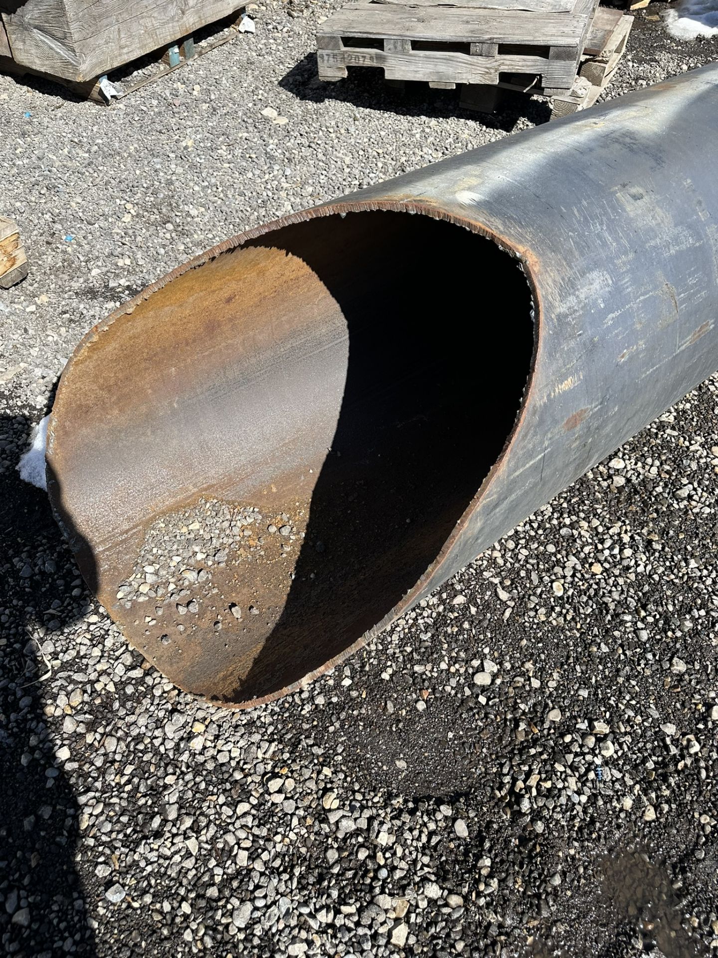 *OFFSITE* 24" STANDARD OD x 10' STEEL PIPE - Image 3 of 4